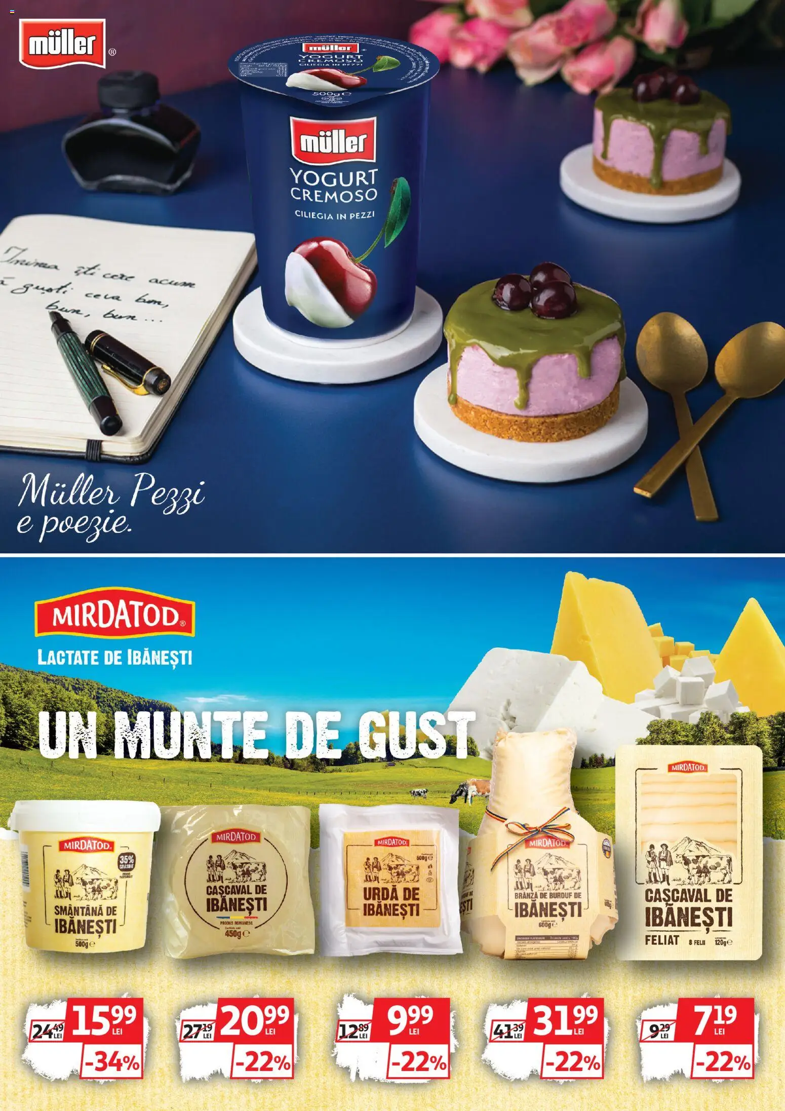 Catalog Auchan 22 Octombrie - 3 Noiembrie 2025 | Pagina 17 | Produse: Cașcaval, Brânză, Smântână