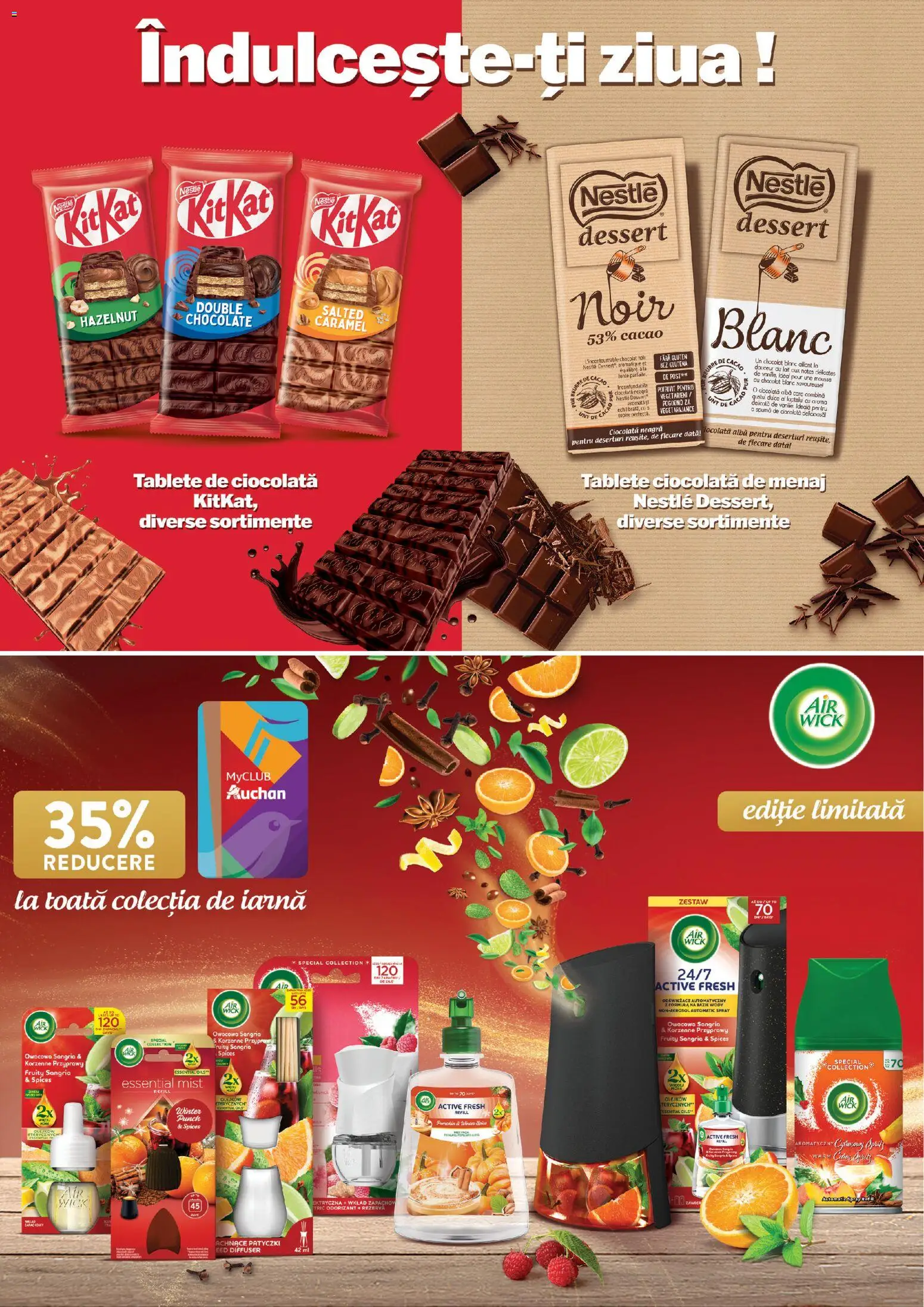 Catalog Auchan 22 Octombrie - 3 Noiembrie 2025 | Pagina 20 | Produse: Unt, Ciocolată, Cacao