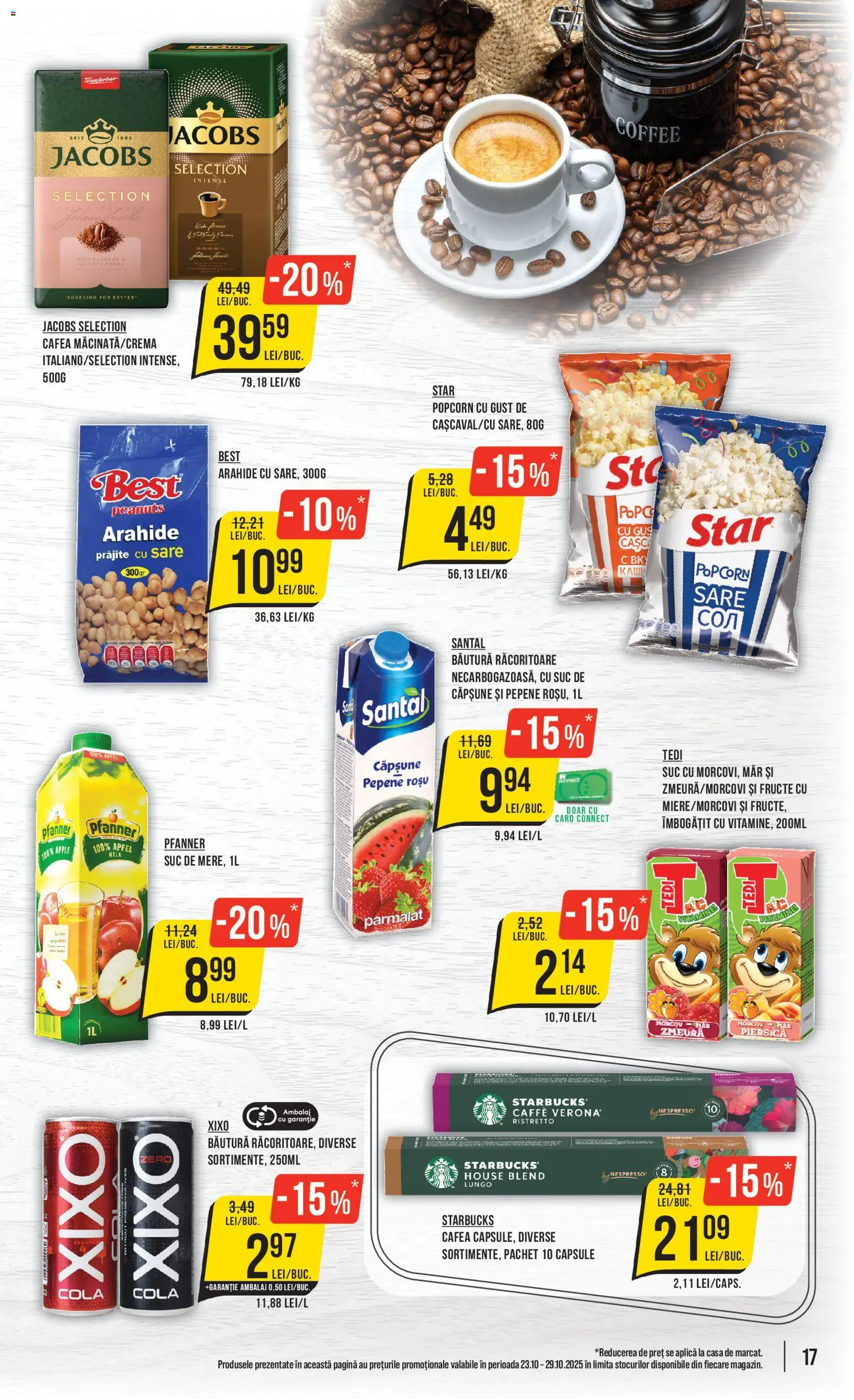 Catalog Mega Image 23 - 28 Octombrie 2025 | Pagina 17 | Produse: Arahide, Suc, Fructe, Sare