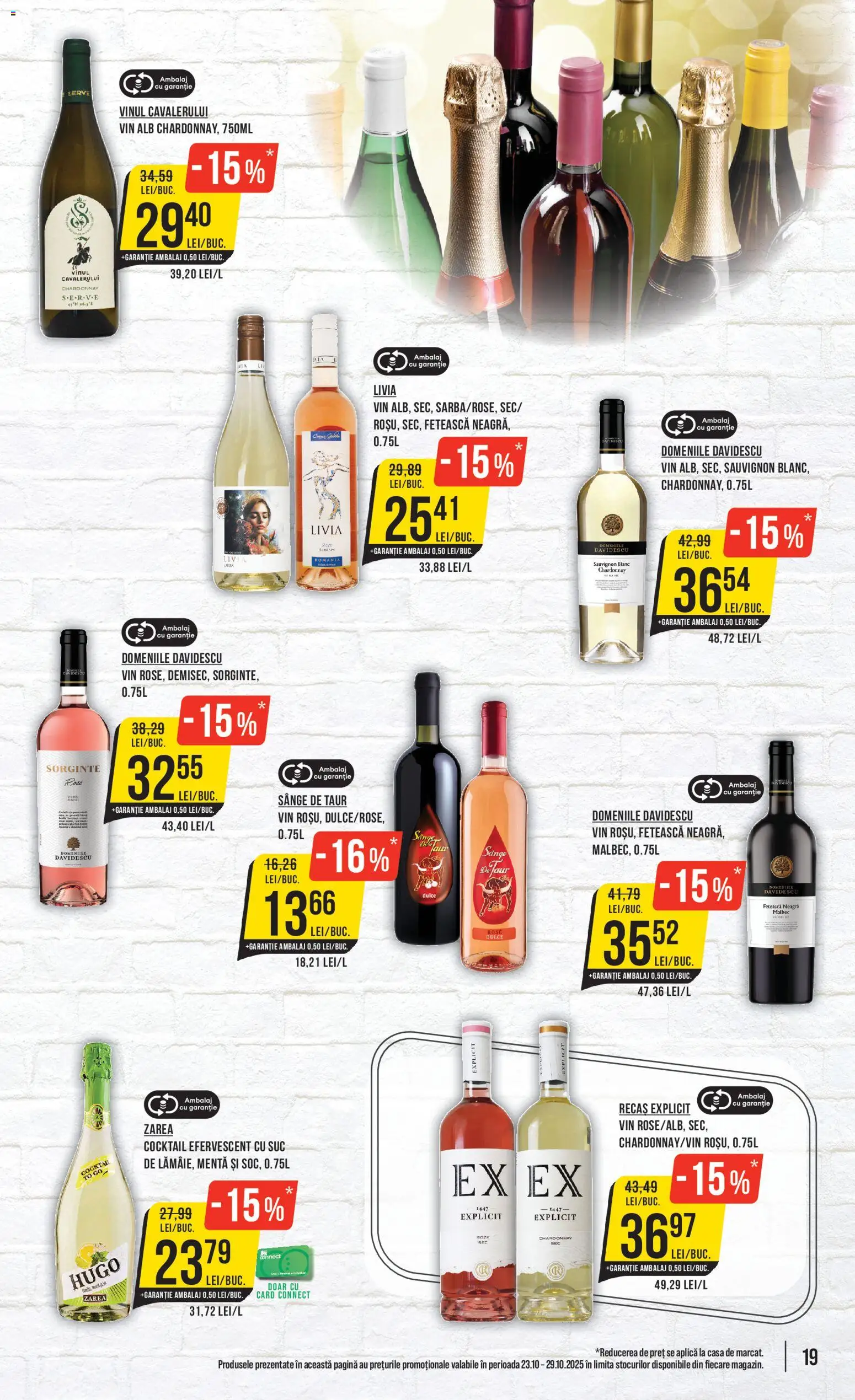 Catalog Mega Image 23 - 28 Octombrie 2025 | Pagina 19 | Produse: Suc, Vin, Cocktail