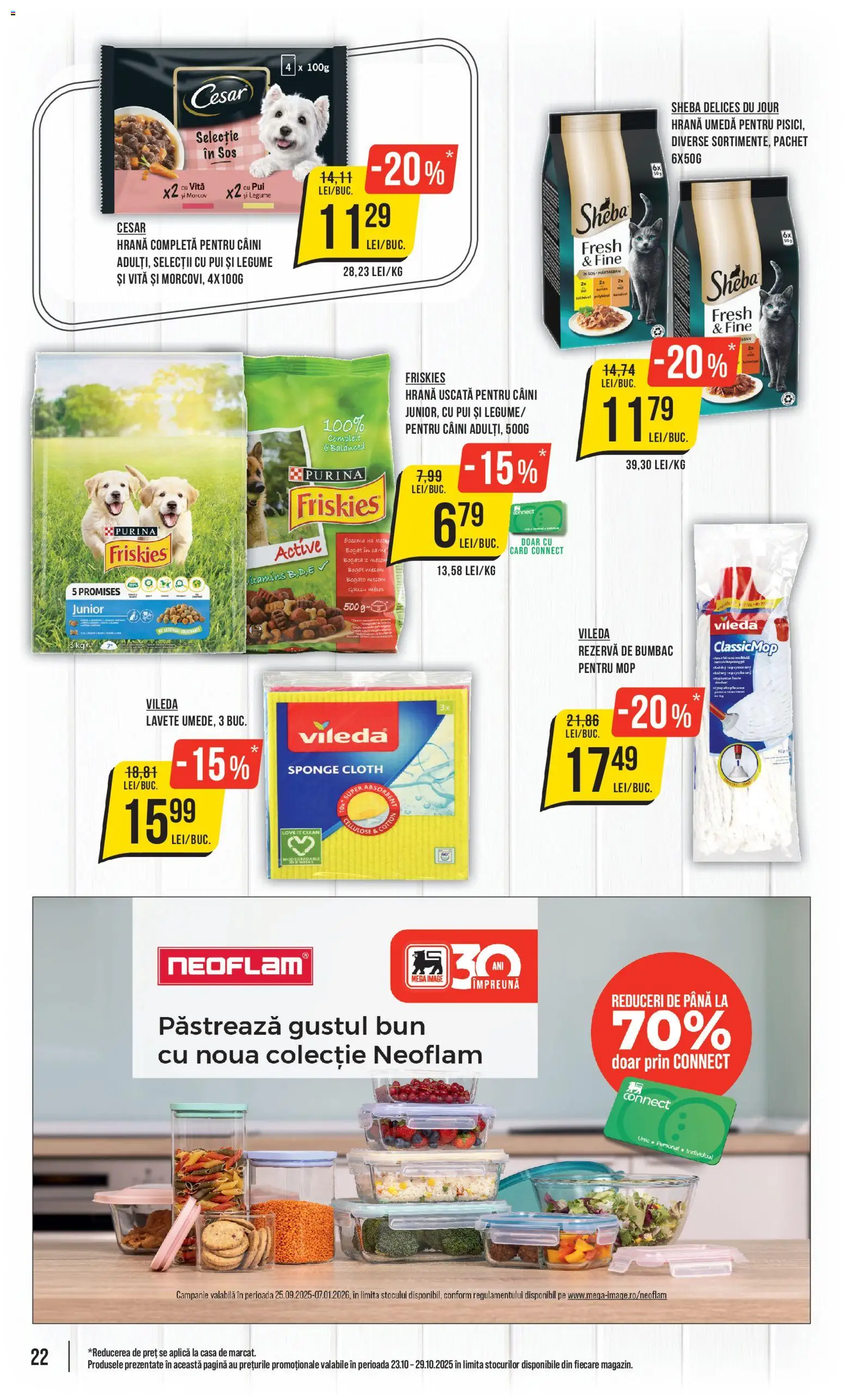 Catalog Mega Image 23 - 28 Octombrie 2025 | Pagina 22 | Produse: Pomelo, Mop, Hacıyatmaz Kedi Oyuncağı, Legume