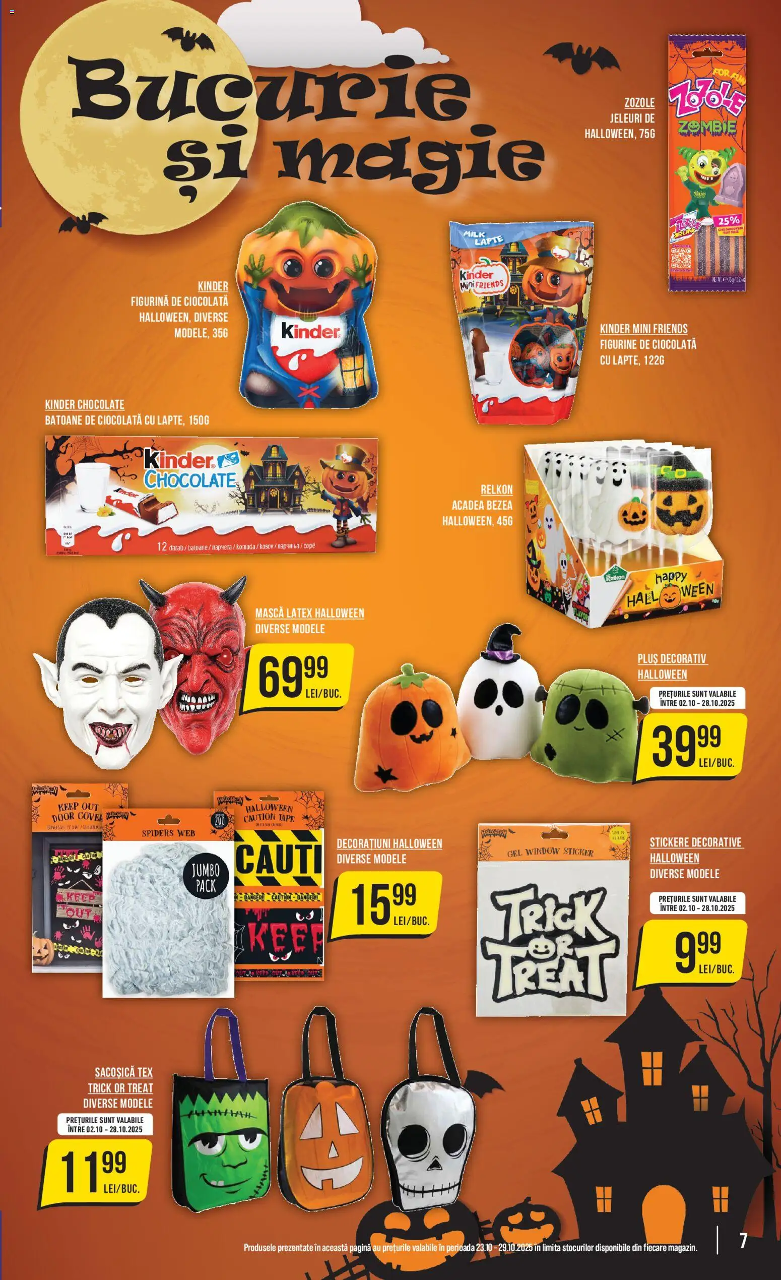 Catalog Mega Image 23 - 28 Octombrie 2025 | Pagina 7 | Produse: Lapte, Ciocolată, Jeleuri