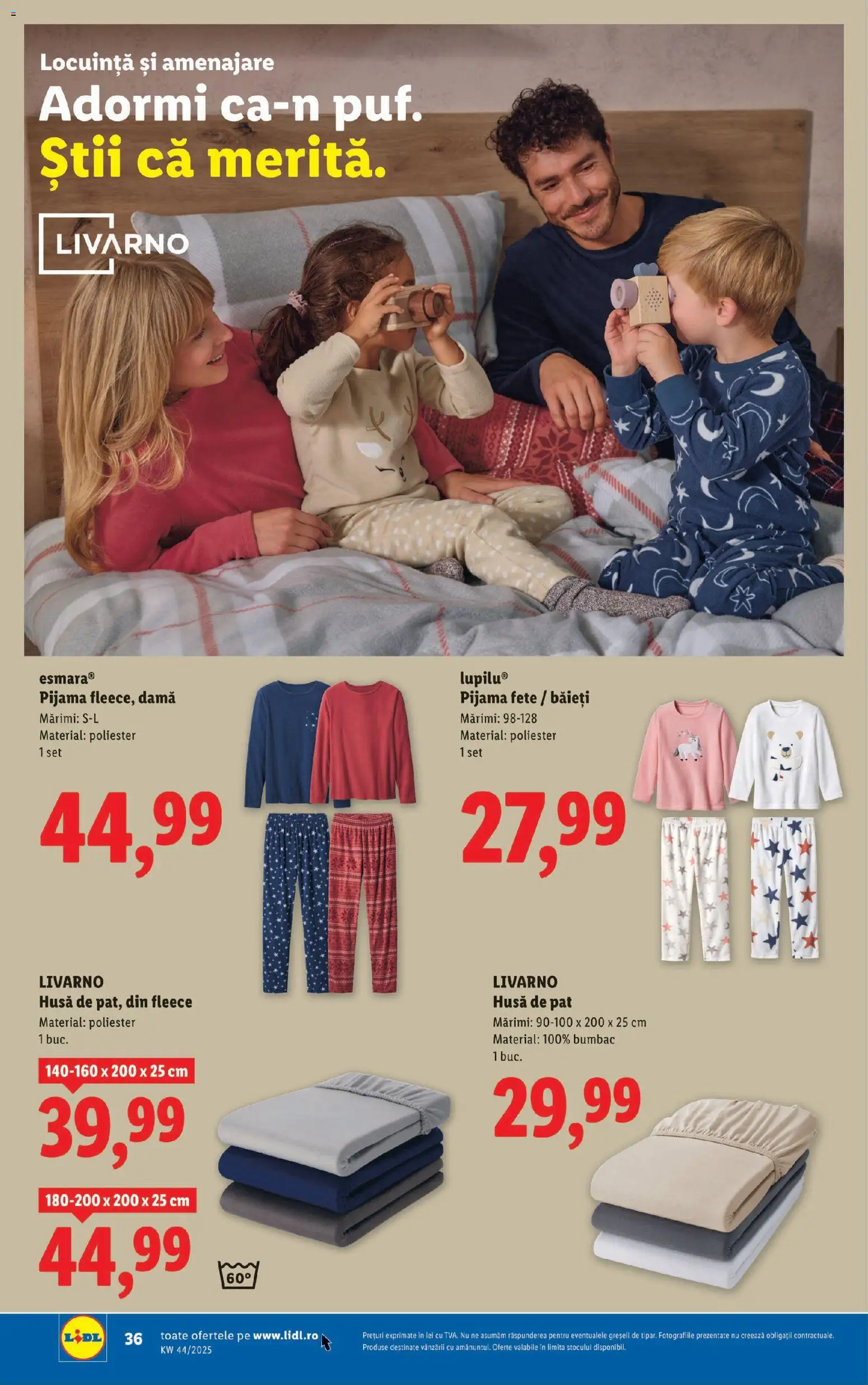 Catalog LIDL 27 Octombrie - 1 Noiembrie 2025 | Pagina 36 | Produse: Pat