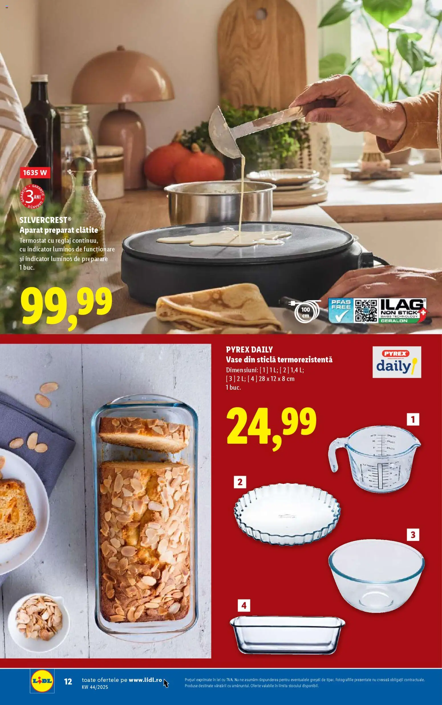 Catalog LIDL 27 Octombrie - 1 Noiembrie 2025 | Pagina 12 | Produse: Clătite