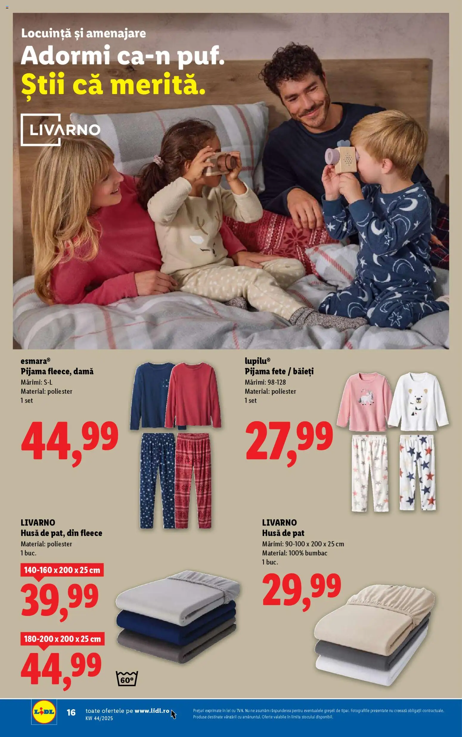 Catalog LIDL 27 Octombrie - 1 Noiembrie 2025 | Pagina 16 | Produse: Pat