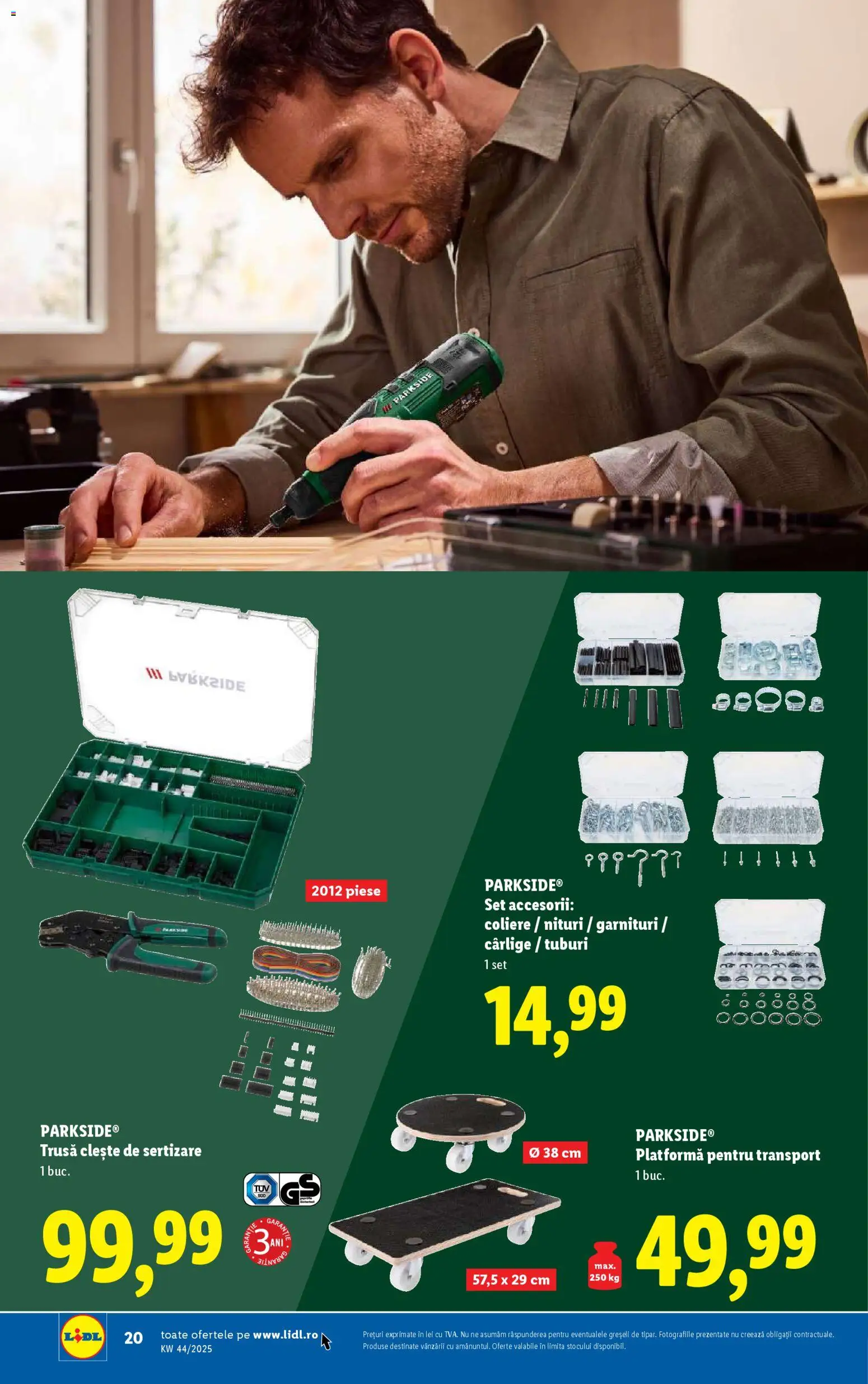 Catalog LIDL 27 Octombrie - 1 Noiembrie 2025 | Pagina 20 | Produse: Clește