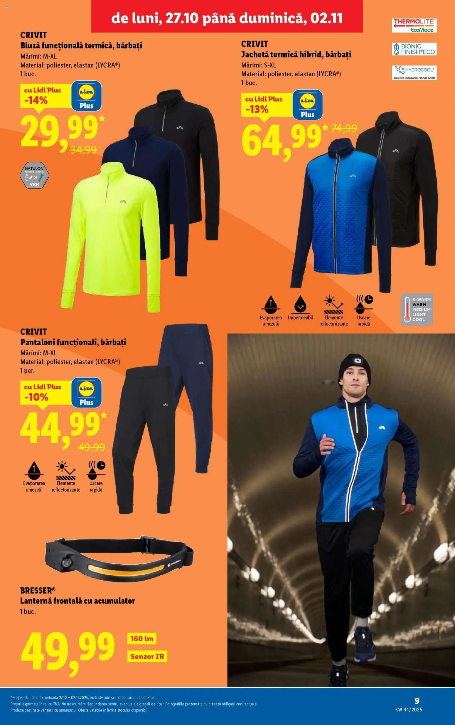 Catalog LIDL 27 Octombrie - 1 Noiembrie 2025 | Pagina 9 | Produse: Jachetă, Bluză, Pantaloni