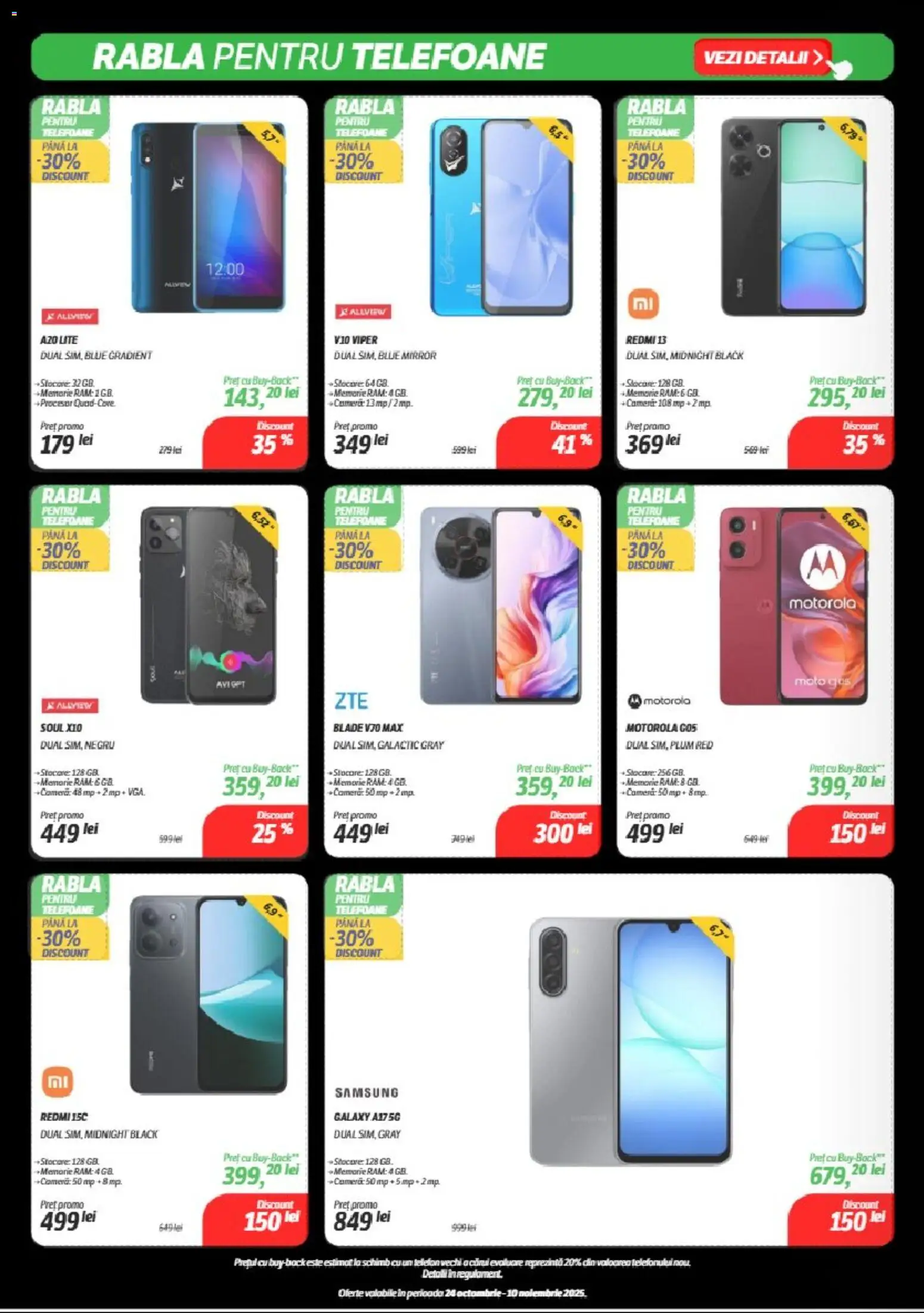 Catalog Flanco 24 Octombrie - 9 Noiembrie 2025 | Pagina 2 | Produse: Telefon, Memorie, Cameră