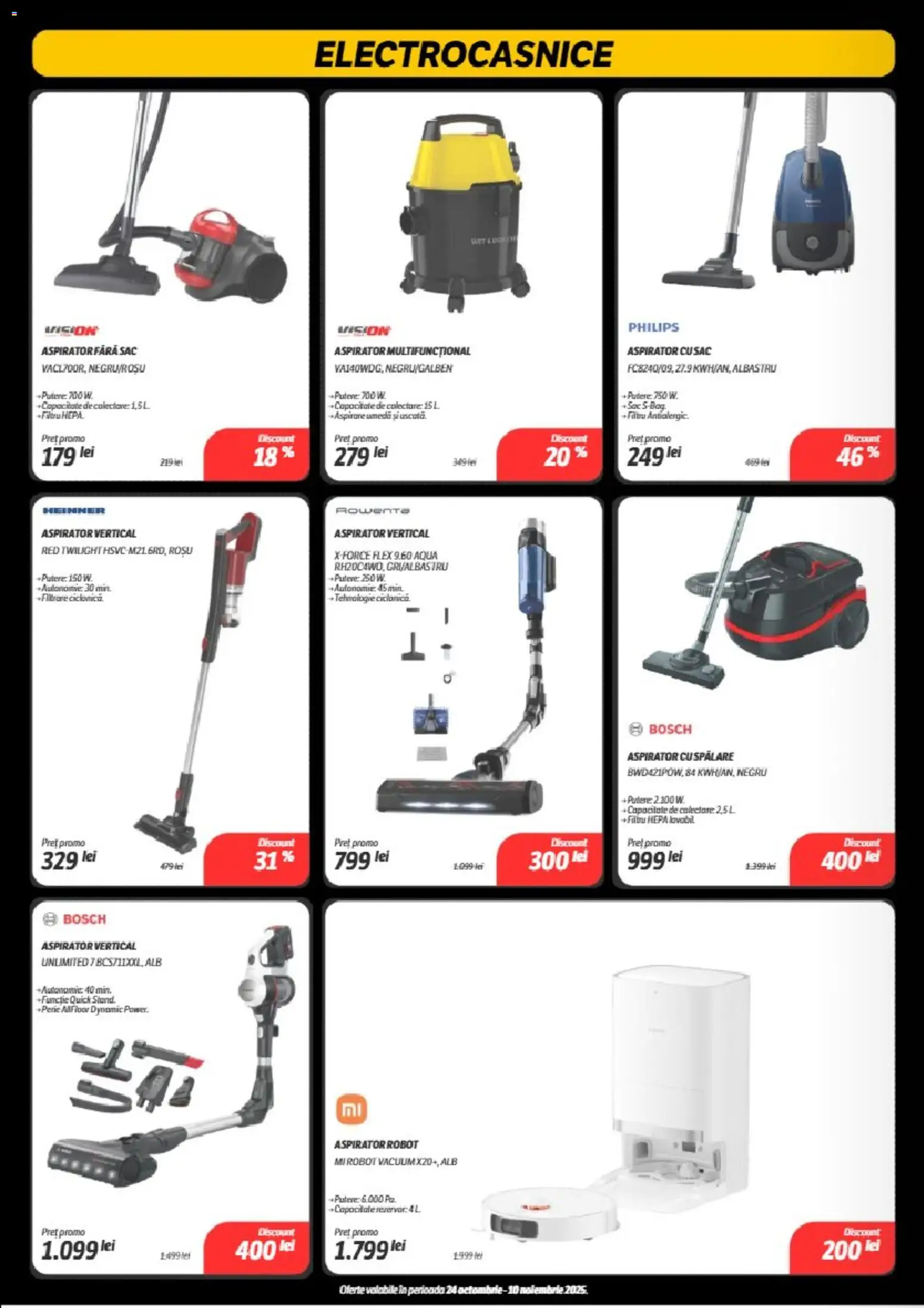 Catalog Flanco 24 Octombrie - 9 Noiembrie 2025 | Pagina 22 | Produse: Enginar, Aspirator robot, Aspirator, Robot