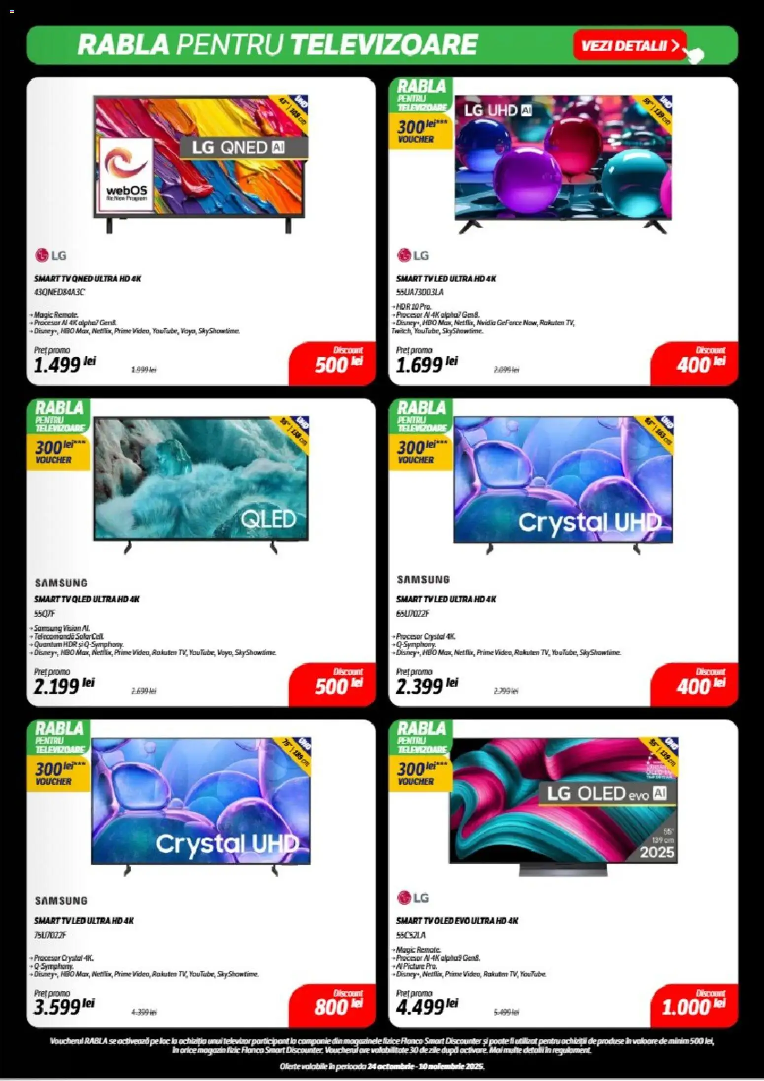 Catalog Flanco 24 Octombrie - 9 Noiembrie 2025 | Pagina 5 | Produse: Televizor, Babak