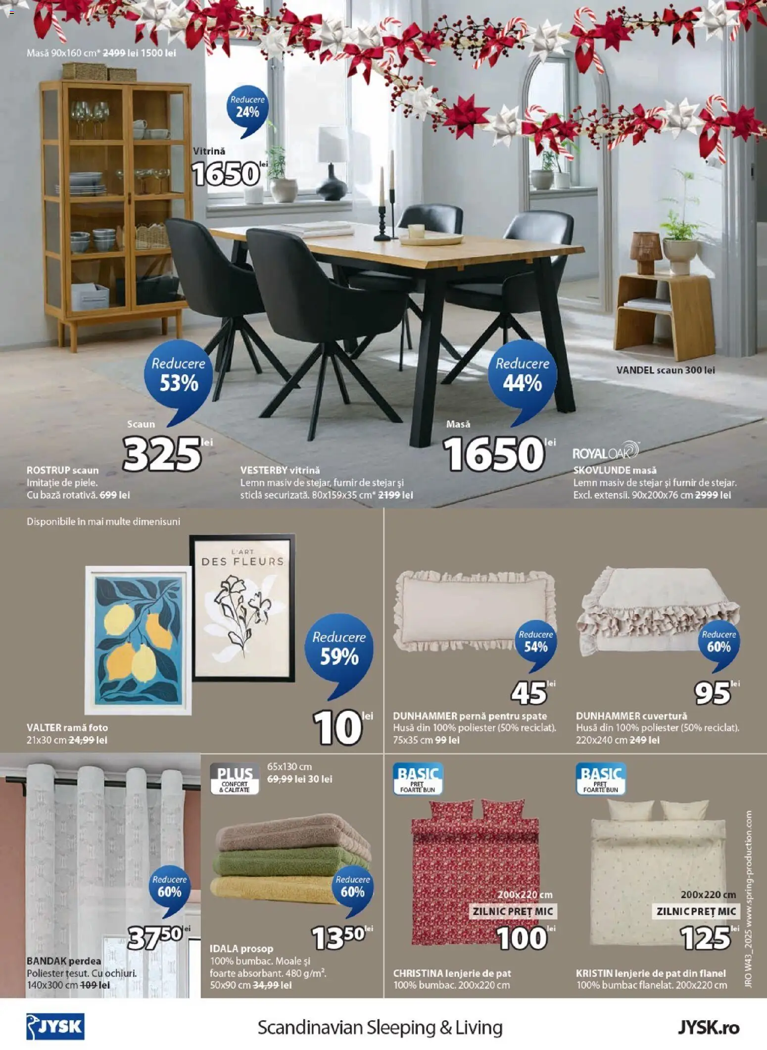 Catalog JYSK 26 Octombrie - 23 Noiembrie 2025 | Pagina 24 | Produse: Cuvertură, Scaun, Vitrină, Ramă foto