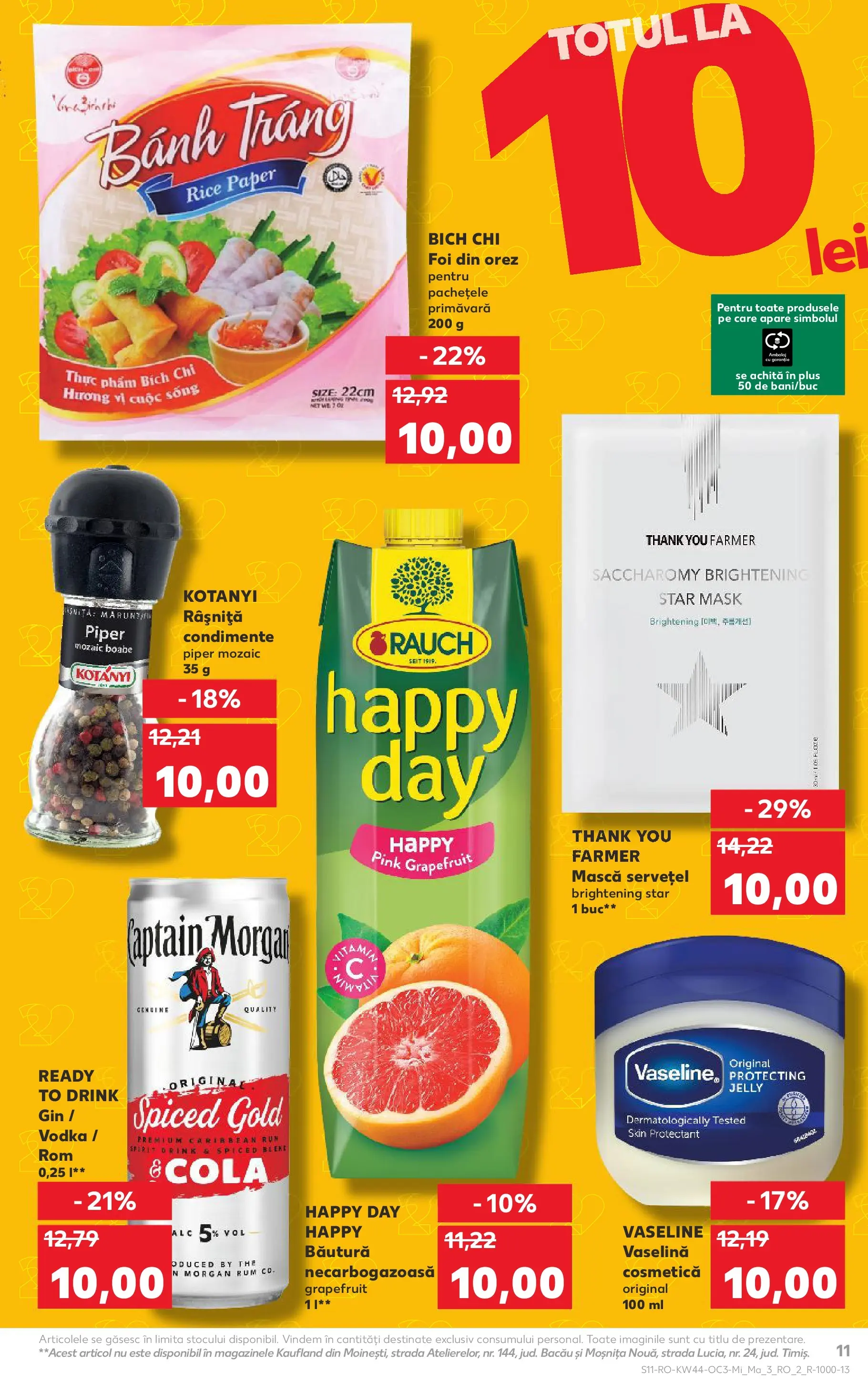 Catalog Kaufland 29 Octombrie - 3 Noiembrie 2025 | Pagina 11 | Produse: Orez, Gin, Condimente, Piper