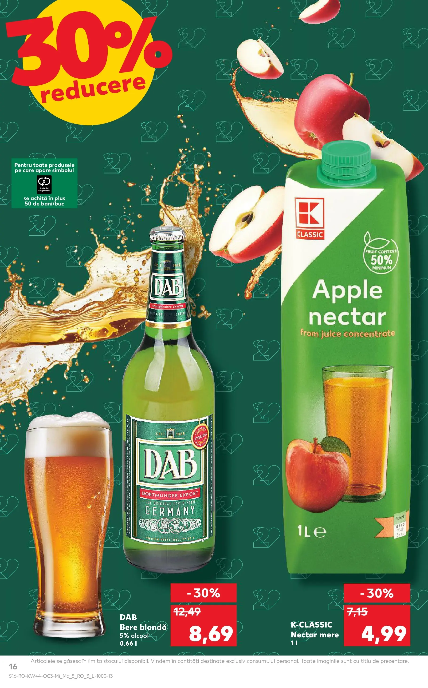 Catalog Kaufland 29 Octombrie - 3 Noiembrie 2025 | Pagina 16 | Produse: Delgeç, Apple, Bere, Mere