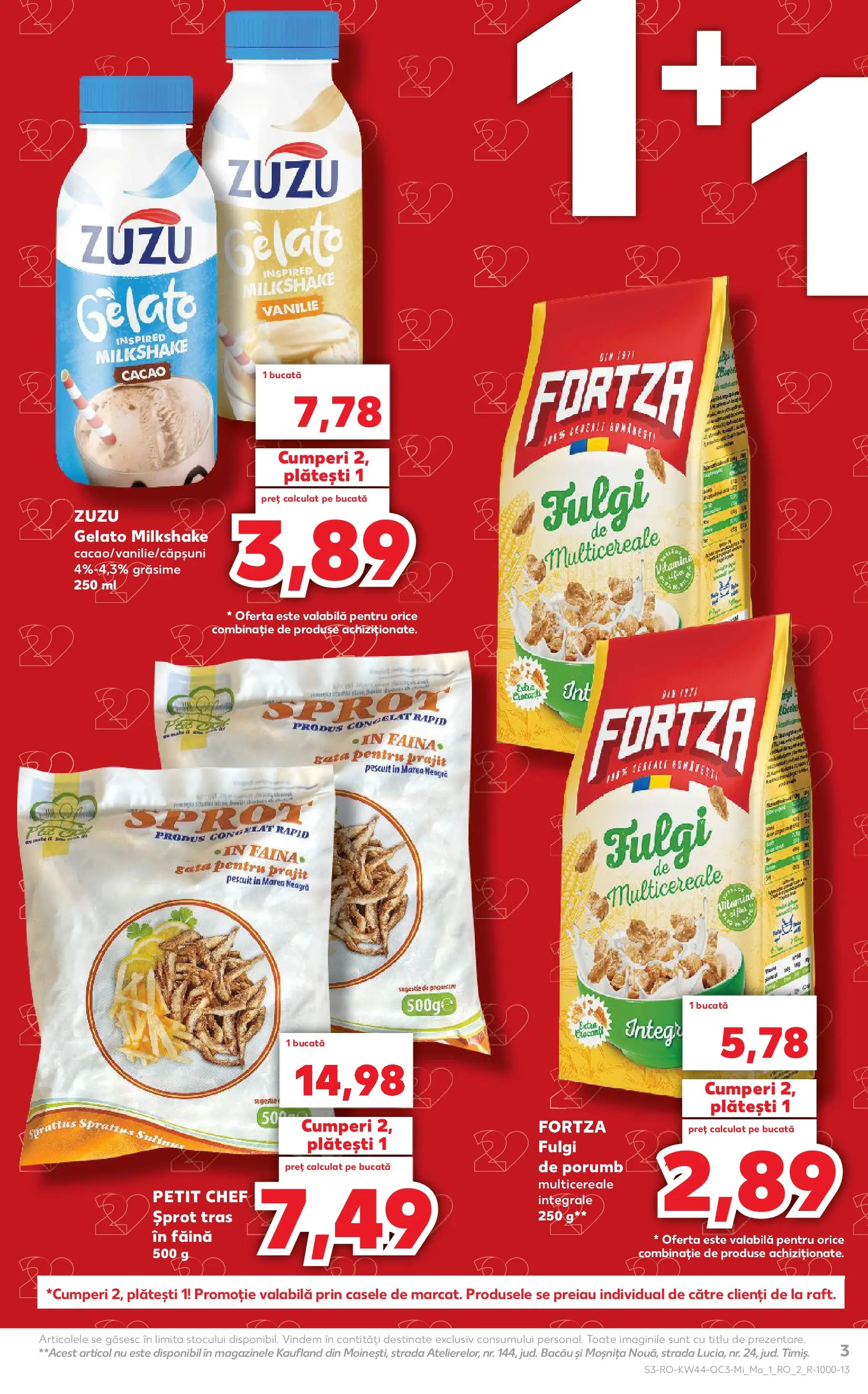 Catalog Kaufland 29 Octombrie - 3 Noiembrie 2025 | Pagina 3 | Produse: Cereale, Cacao, Fulgi, Porumb