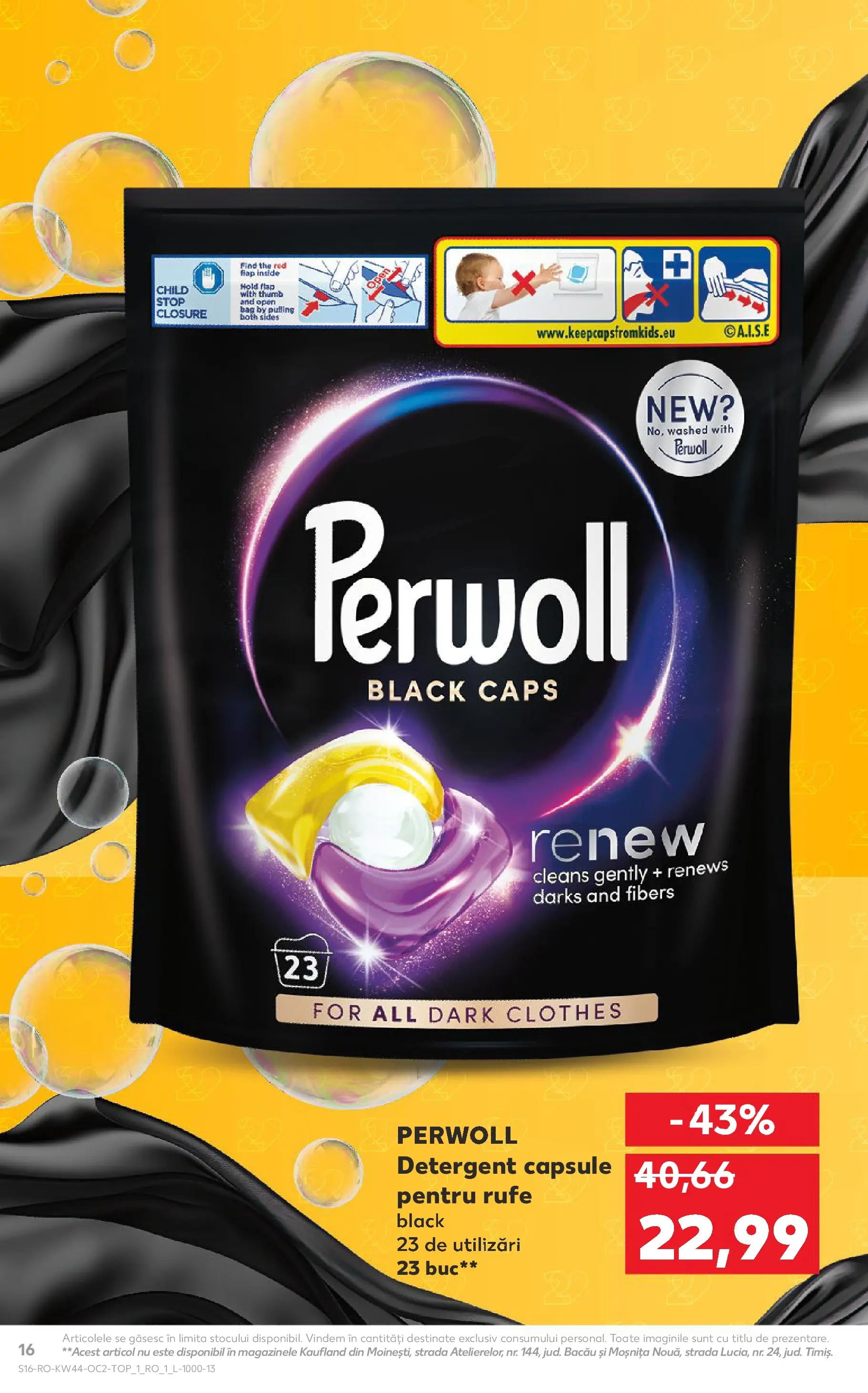 Catalog Kaufland 29 Octombrie - 3 Noiembrie 2025 | Pagina 16 | Produse: Detergent