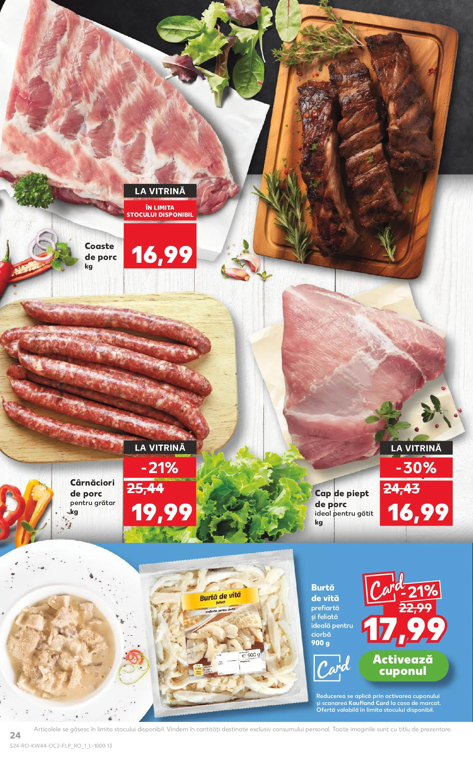Catalog Kaufland 29 Octombrie - 3 Noiembrie 2025 | Pagina 24 | Produse: Grătar, Vitrină