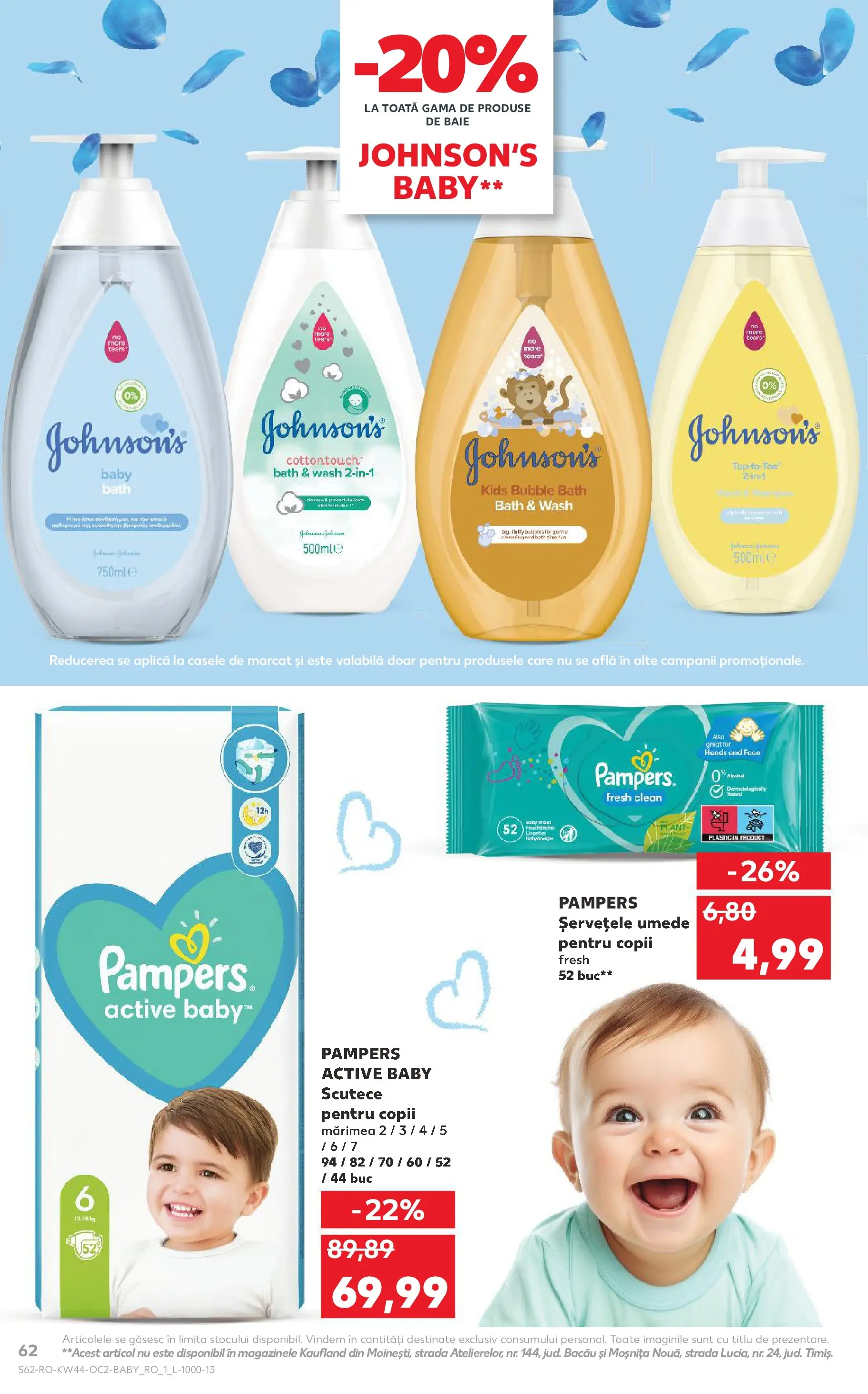 Catalog Kaufland 29 Octombrie - 3 Noiembrie 2025 | Pagina 62 | Produse: Pomelo, Pirinç gevreği, Top, Scutece