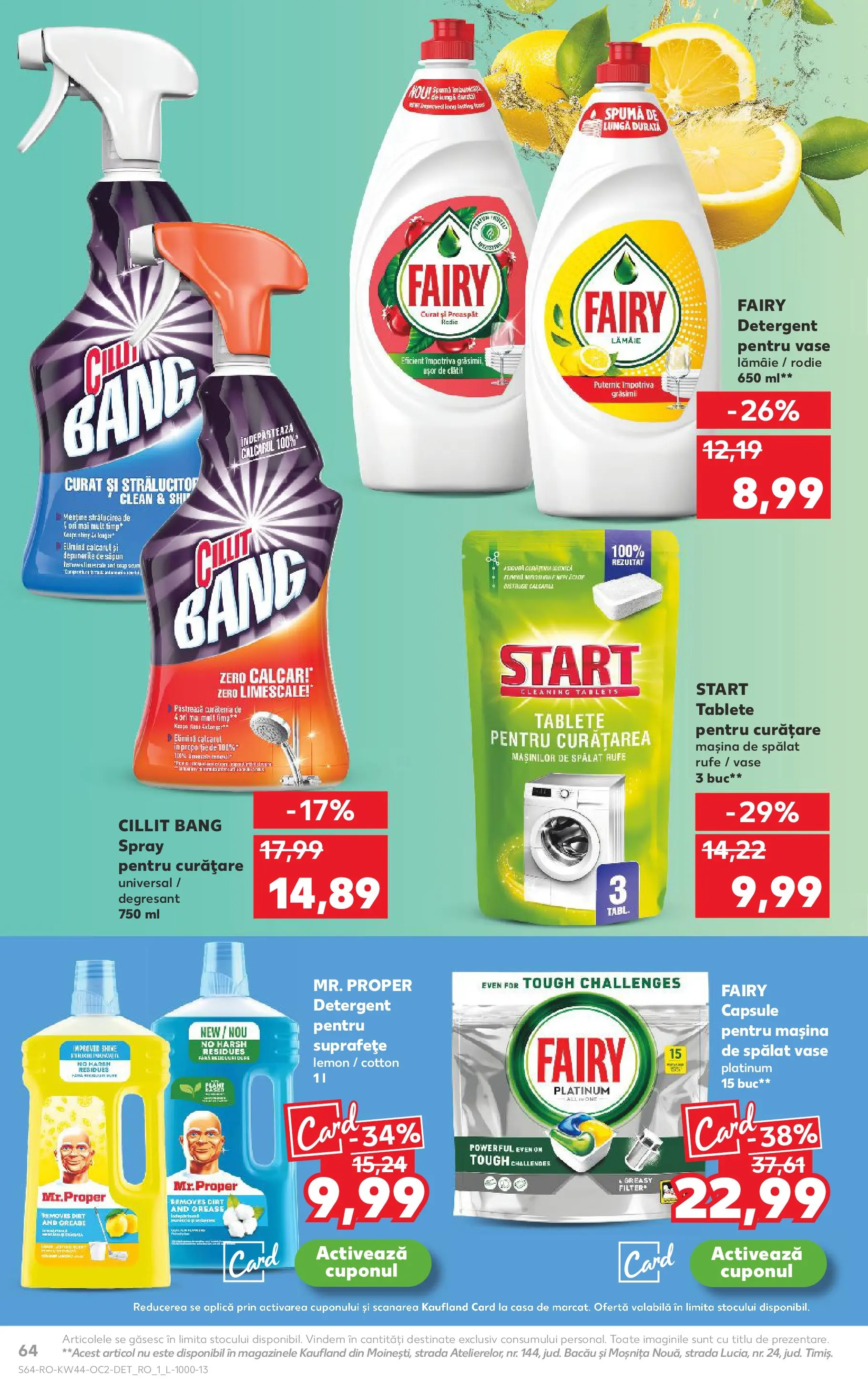 Catalog Kaufland 29 Octombrie - 3 Noiembrie 2025 | Pagina 64 | Produse: Pomelo, Săpun, Detergent, Capsule pentru mașina de spălat