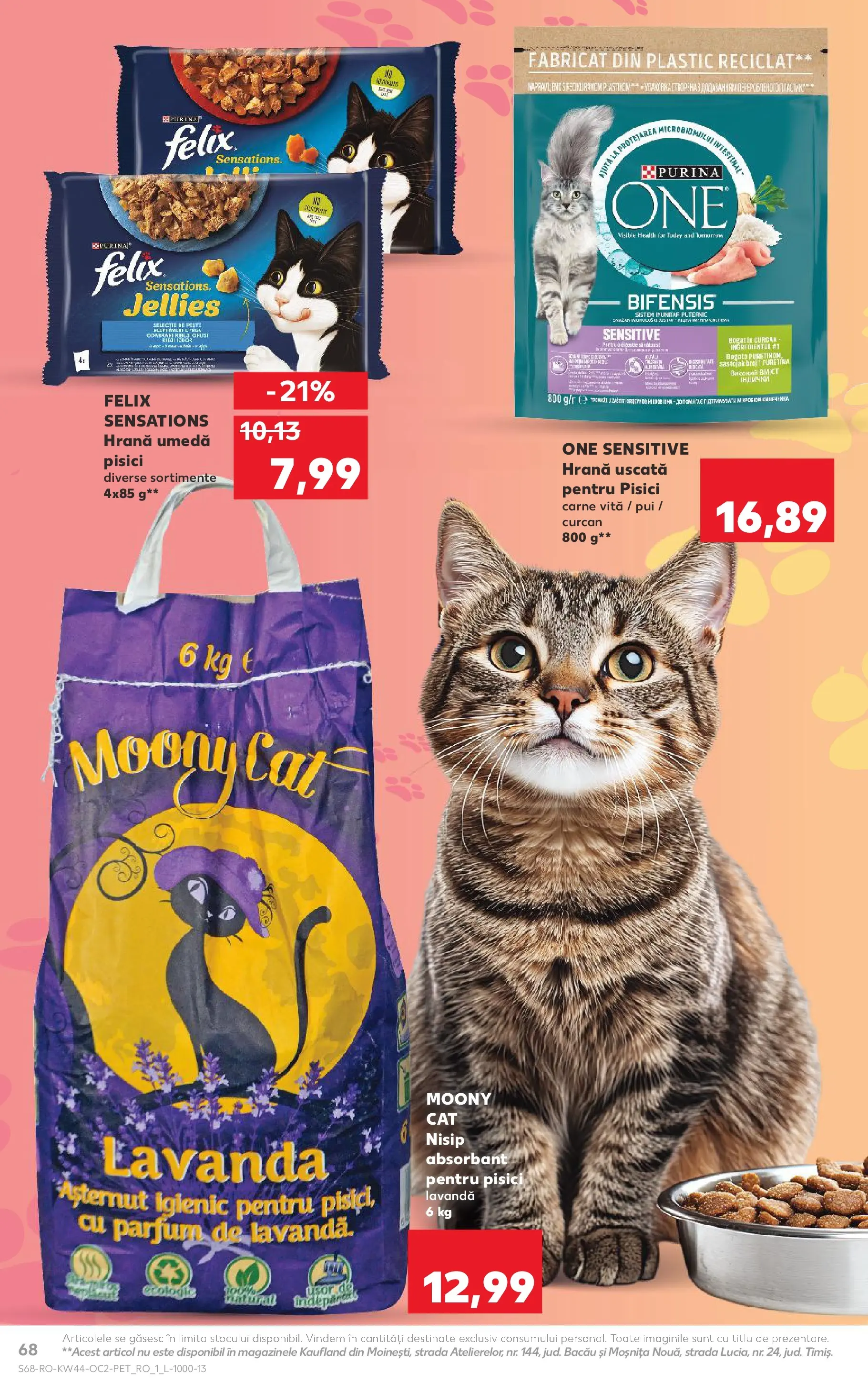 Catalog Kaufland 29 Octombrie - 3 Noiembrie 2025 | Pagina 68 | Produse: Hacıyatmaz Kedi Oyuncağı, Parfum