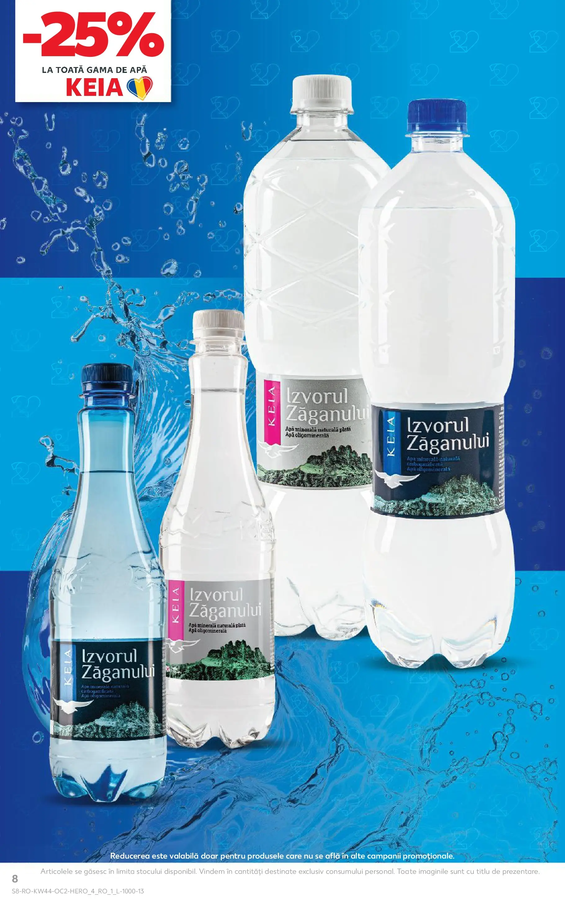 Catalog Kaufland 29 Octombrie - 3 Noiembrie 2025 | Pagina 8 | Produse: Yazı tahtası kalemi, Apă