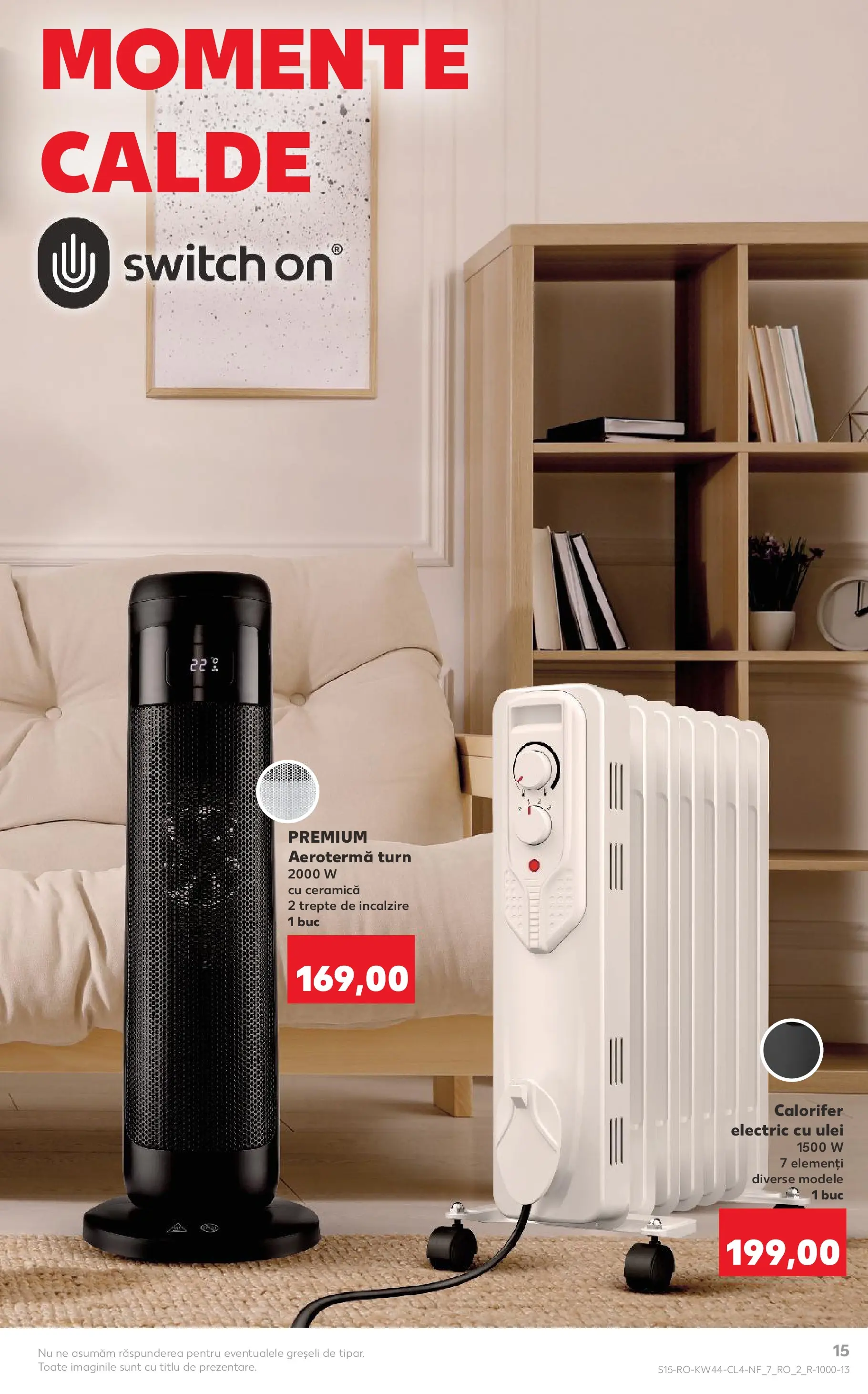 Catalog Kaufland 29 Octombrie - 3 Noiembrie 2025 | Pagina 15 | Produse: Calorifer, Ulei