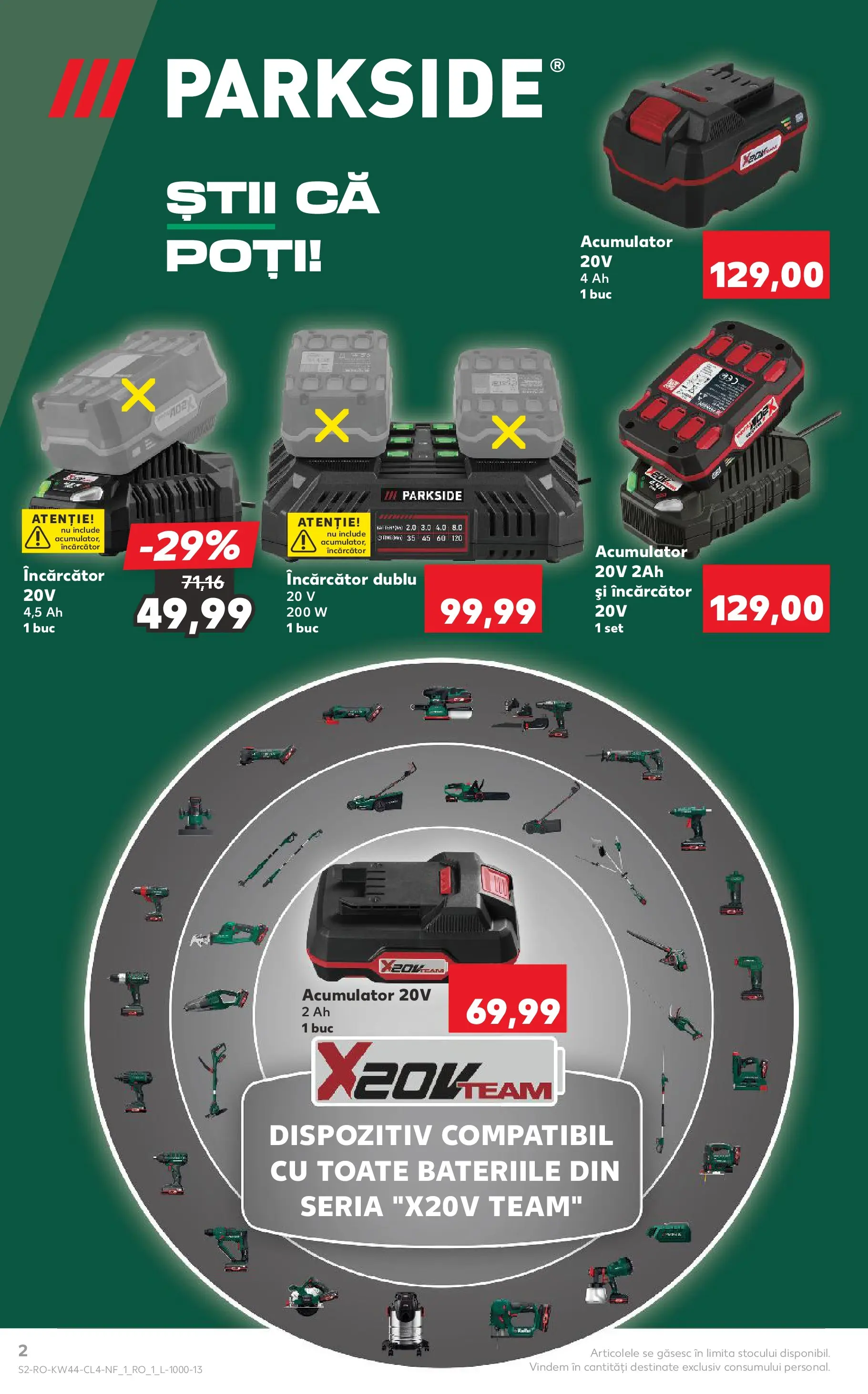 Catalog Kaufland 29 Octombrie - 3 Noiembrie 2025 | Pagina 2 | Produse: Încărcător