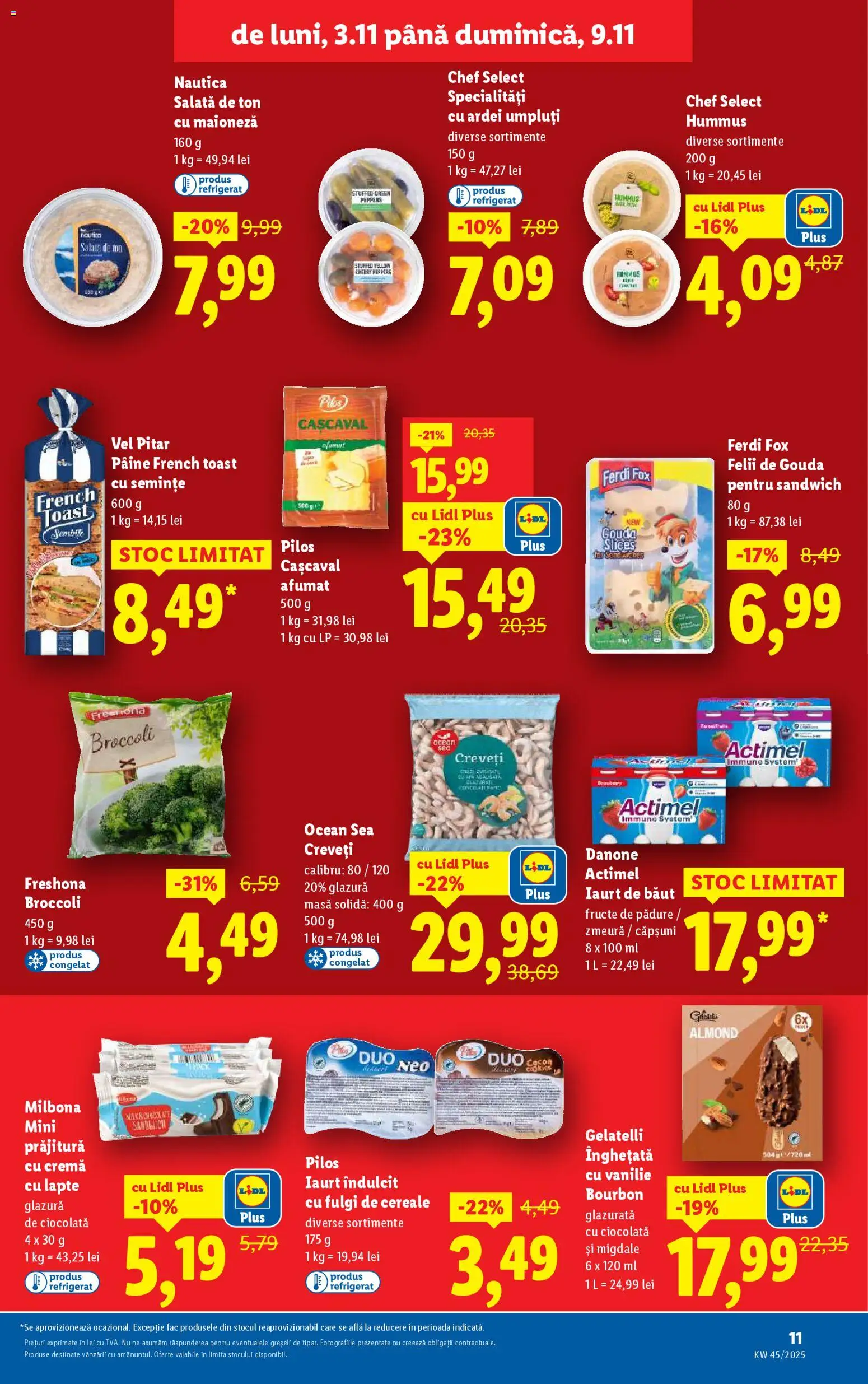 Catalog LIDL 3 - 8 Noiembrie 2025 | Pagina 11 | Produse: Prăjitură, Semințe, Fulgi, Maioneză