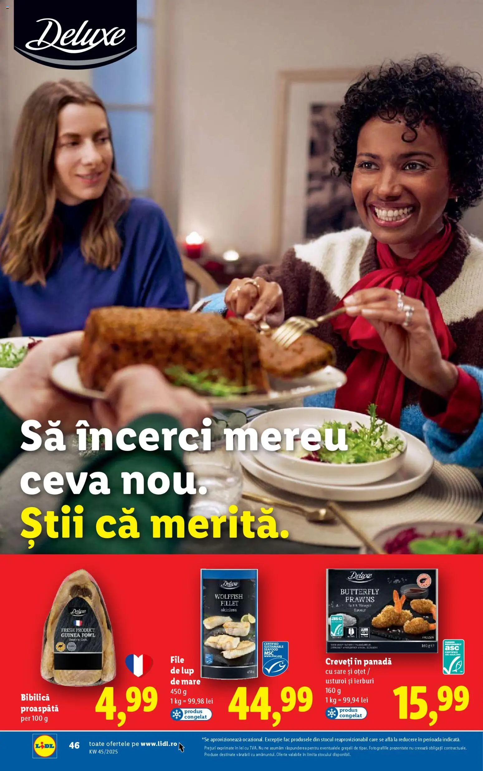 Catalog LIDL 3 - 8 Noiembrie 2025 | Pagina 46 | Produse: Oțet, Sare, Usturoi