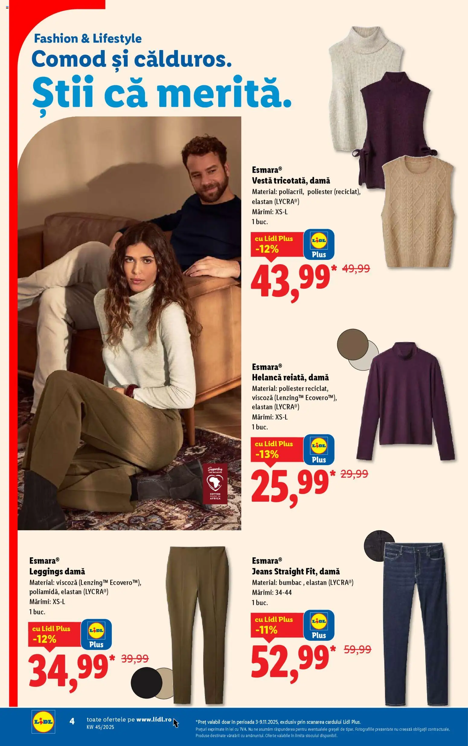 Catalog LIDL 3 - 8 Noiembrie 2025 | Pagina 4 | Produse: Vestă