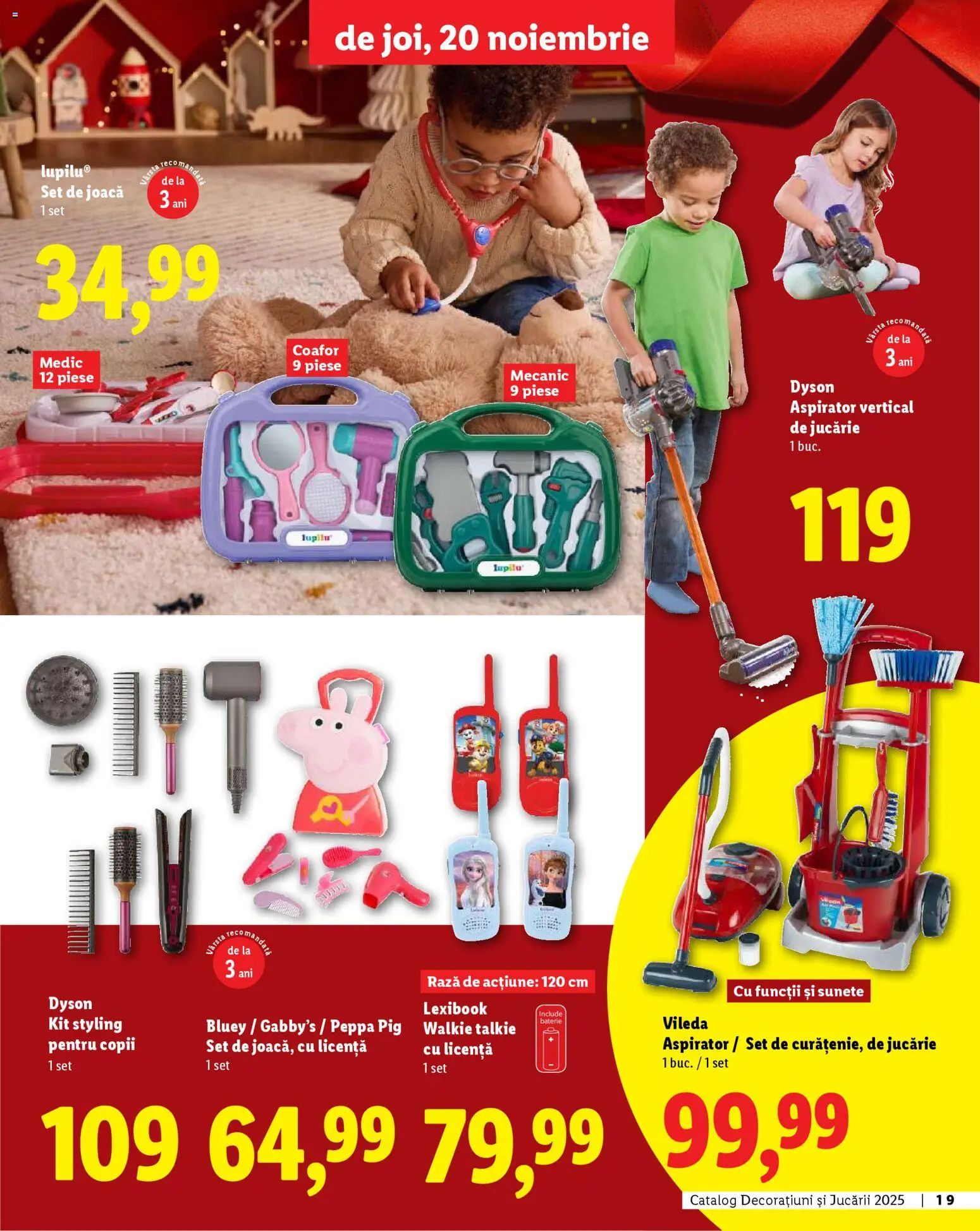 Catalog LIDL 6 Noiembrie - 30 Decembrie 2025 | Pagina 19 | Produse: Aspirator, Baterie