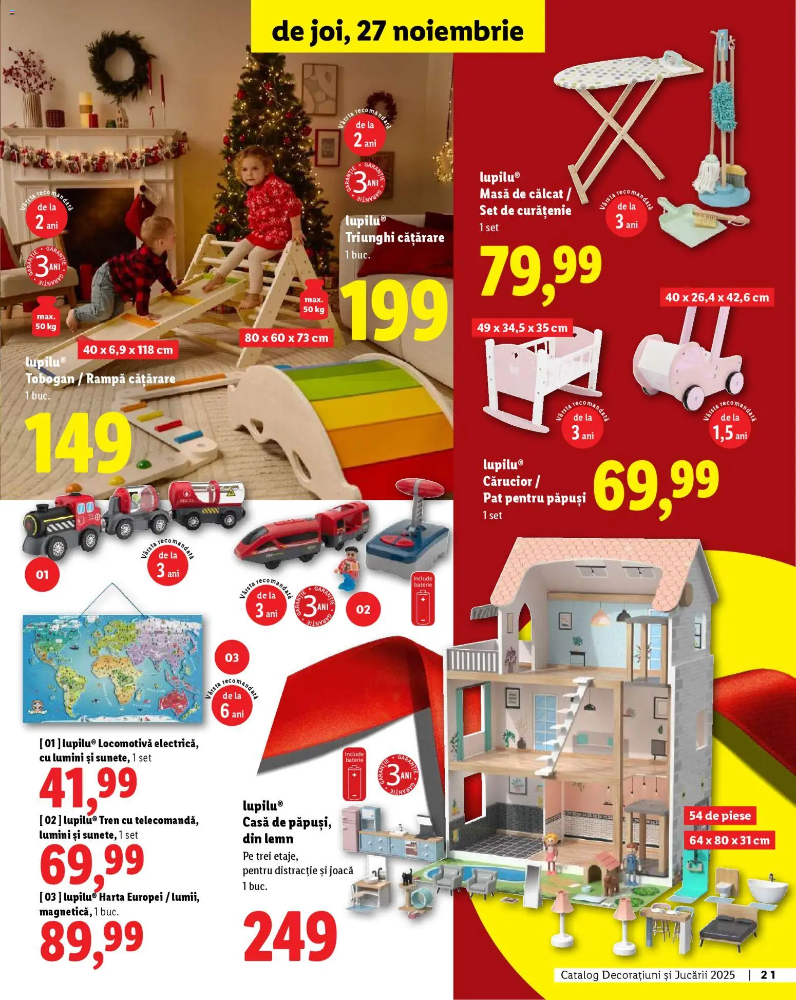Catalog LIDL 6 Noiembrie - 30 Decembrie 2025 | Pagina 21 | Produse: Pat, Masă, Baterie, Masă de călcat