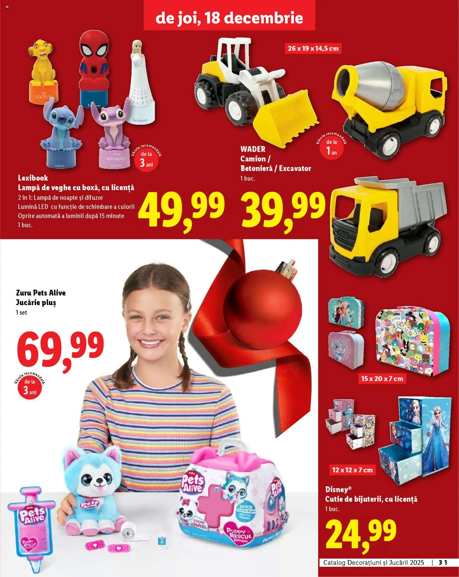 Catalog LIDL 6 Noiembrie - 30 Decembrie 2025 | Pagina 31 | Produse: Tavuk suyu, Babak, Cutie, Lampă