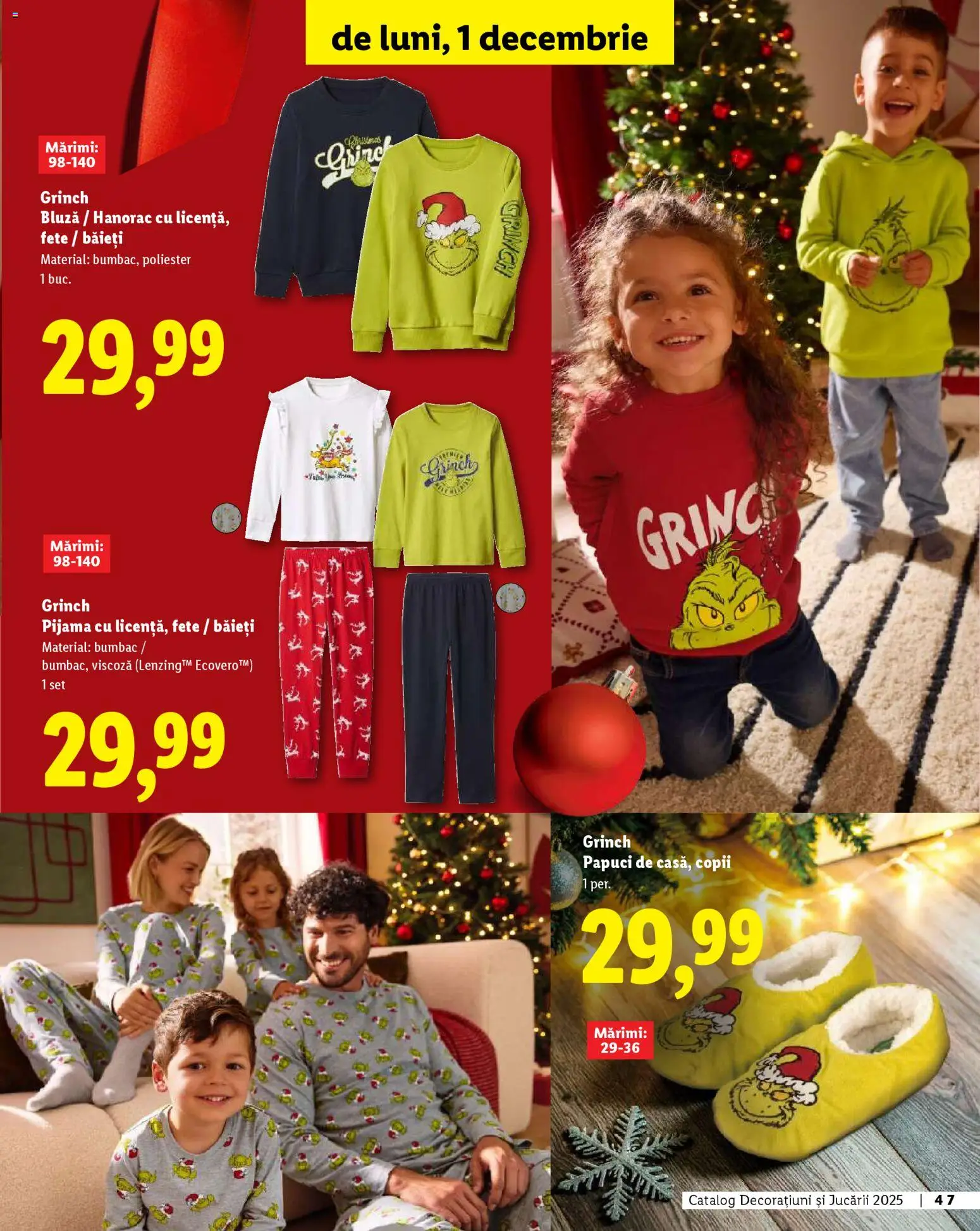 Catalog LIDL 6 Noiembrie - 30 Decembrie 2025 | Pagina 47 | Produse: Bluză, Keşe, Papuci
