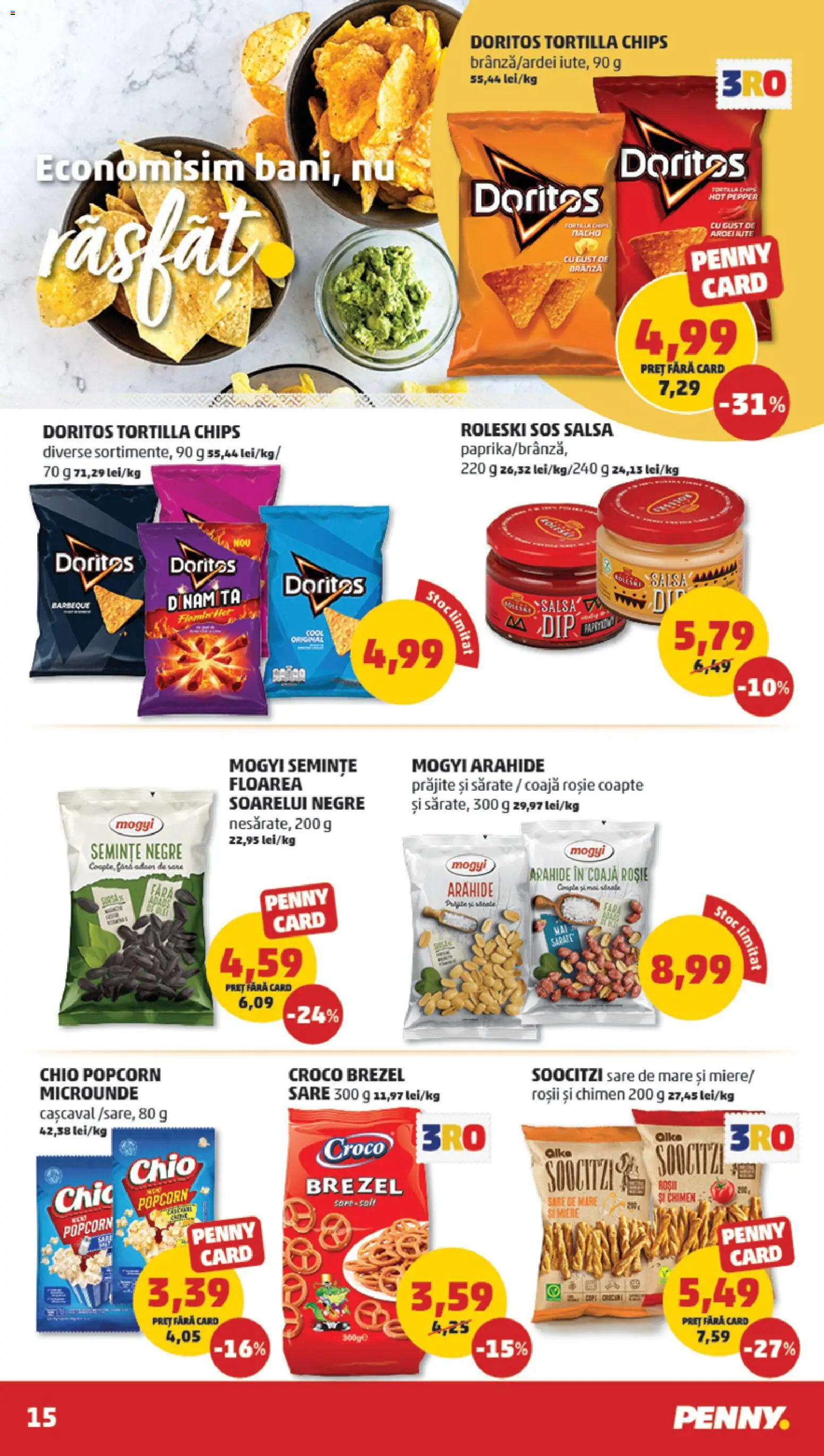 Catalog PENNY Market 29 Octombrie - 3 Noiembrie 2025 | Pagina 15 | Produse: Semințe, Brânză, Roșii, Sare