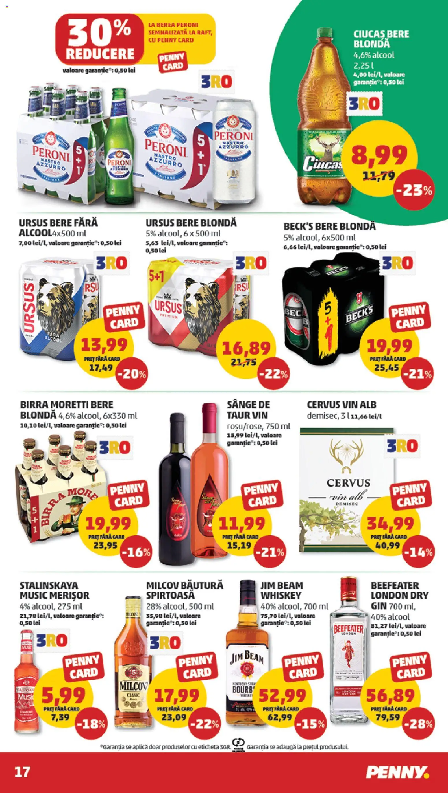 Catalog PENNY Market 29 Octombrie - 3 Noiembrie 2025 | Pagina 17 | Produse: Vin, Bere, Gin, Whiskey