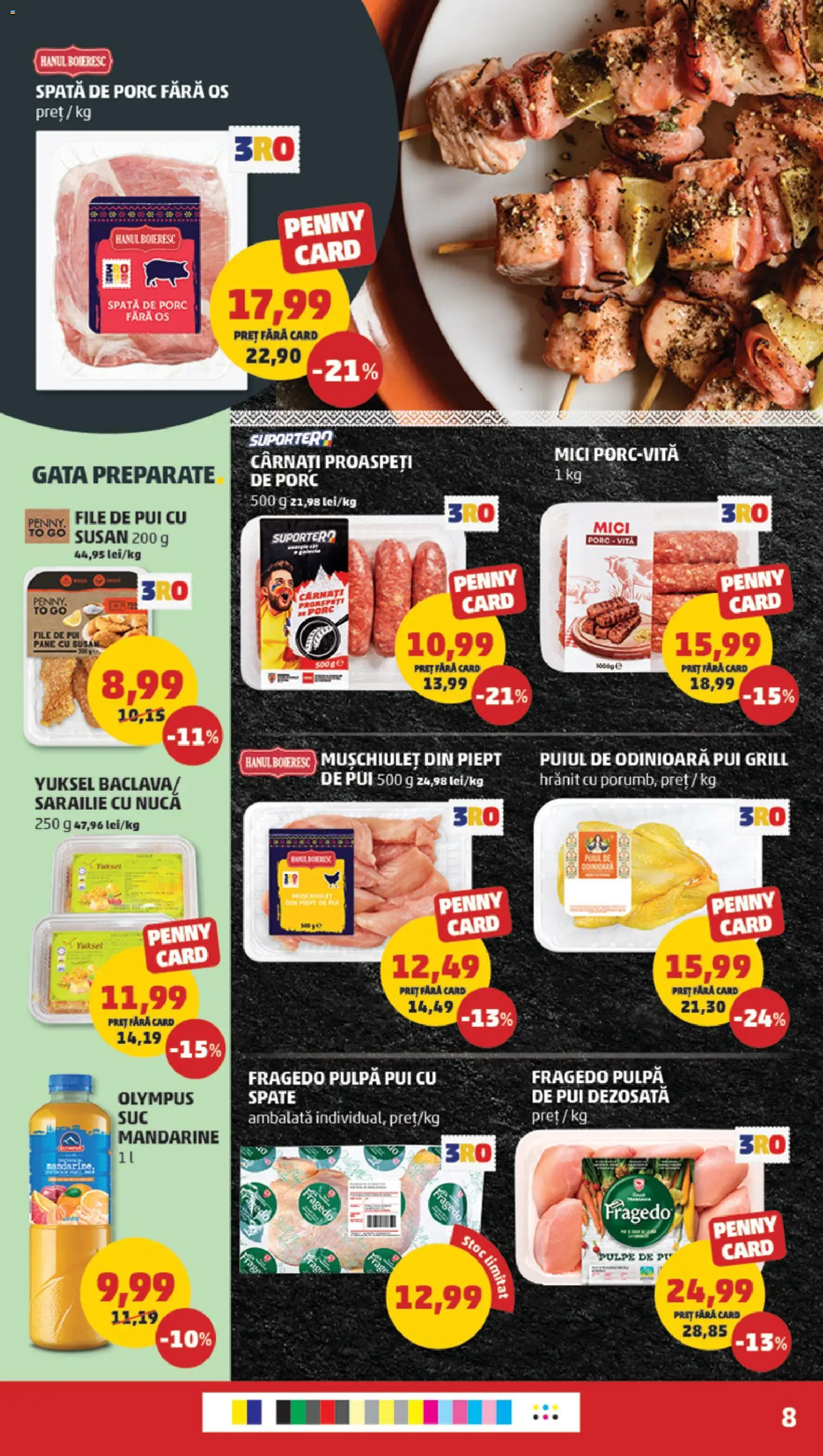 Catalog PENNY Market 29 Octombrie - 3 Noiembrie 2025 | Pagina 8 | Produse: Grill, Hacıyatmaz Kedi Oyuncağı, Mandarine, Cârnați