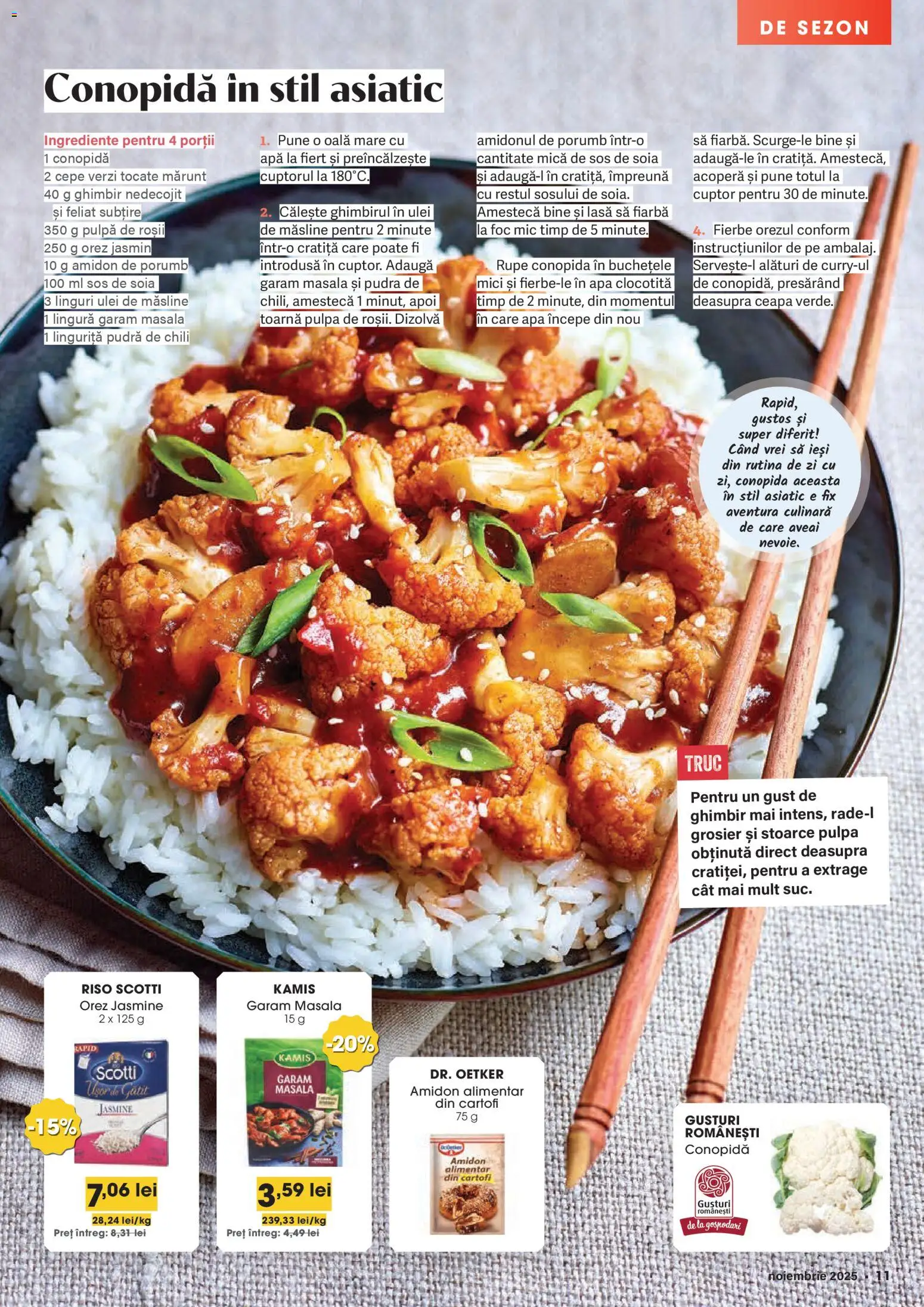 Catalog Mega Image 30 Octombrie - 24 Noiembrie 2025 | Pagina 11 | Produse: Linguri, Porumb, Ceapă, Apă