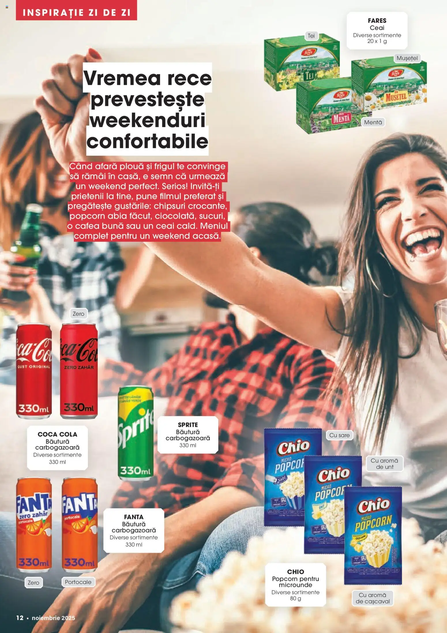 Catalog Mega Image 30 Octombrie - 24 Noiembrie 2025 | Pagina 12 | Produse: Unt, Chipsuri, Sare, Zahăr