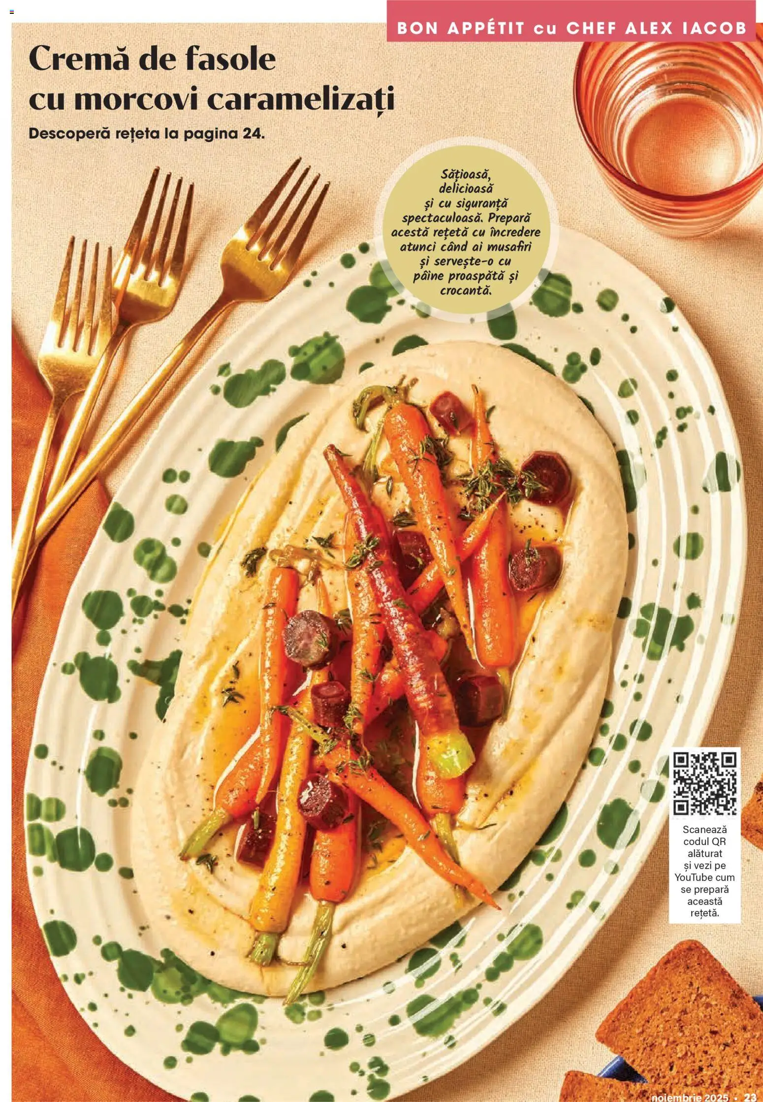 Catalog Mega Image 30 Octombrie - 24 Noiembrie 2025 | Pagina 23 | Produse: Cremă, Pâine, Morcovi