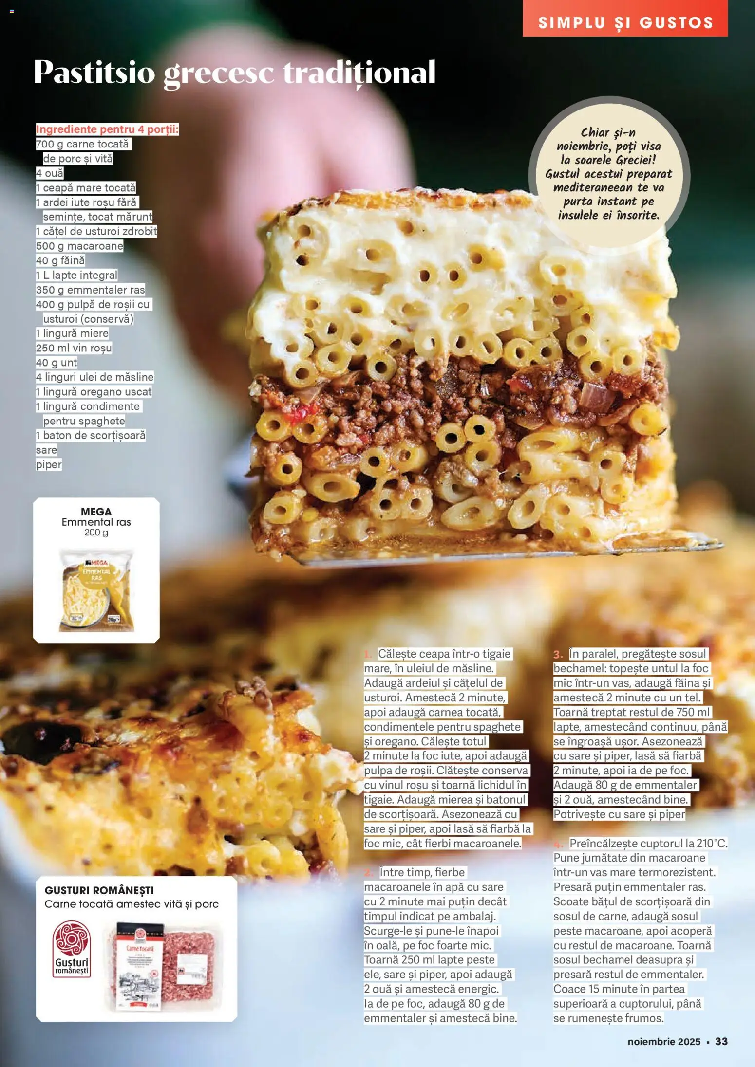 Catalog Mega Image 30 Octombrie - 24 Noiembrie 2025 | Pagina 33 | Produse: Ardei iute, Unt, Vin, Pește