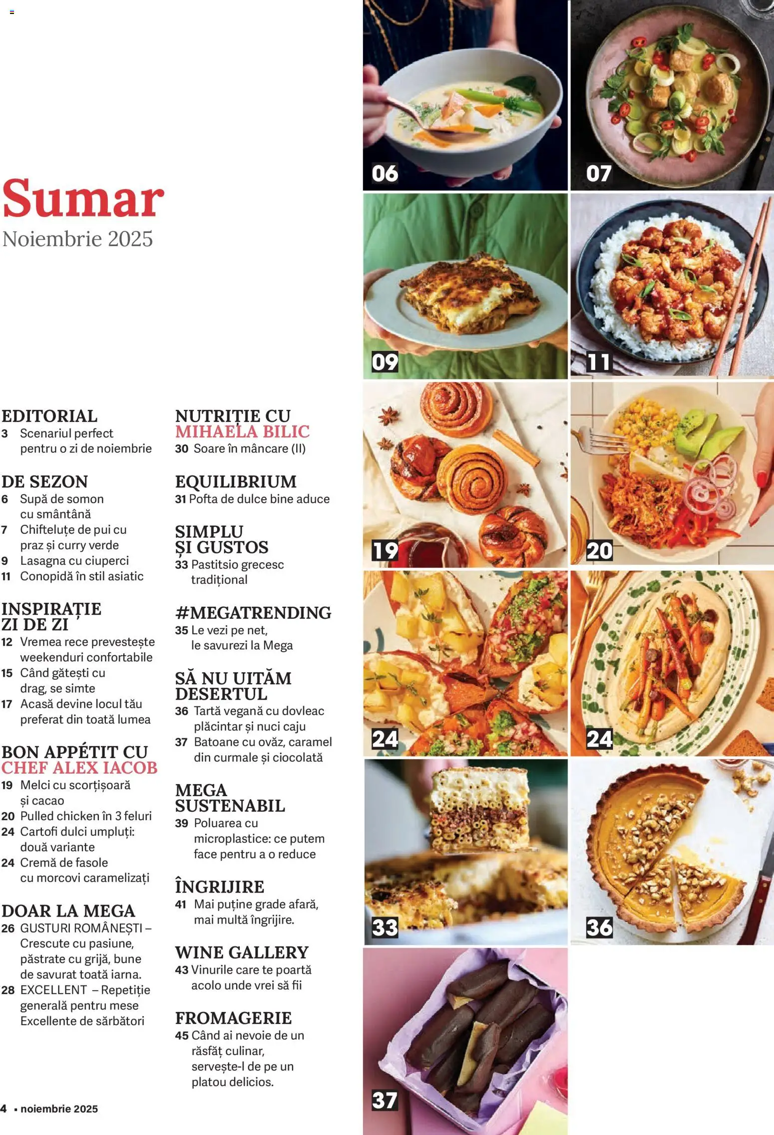 Catalog Mega Image 30 Octombrie - 24 Noiembrie 2025 | Pagina 4 | Produse: Cremă, Nuci, Smântână, Morcovi