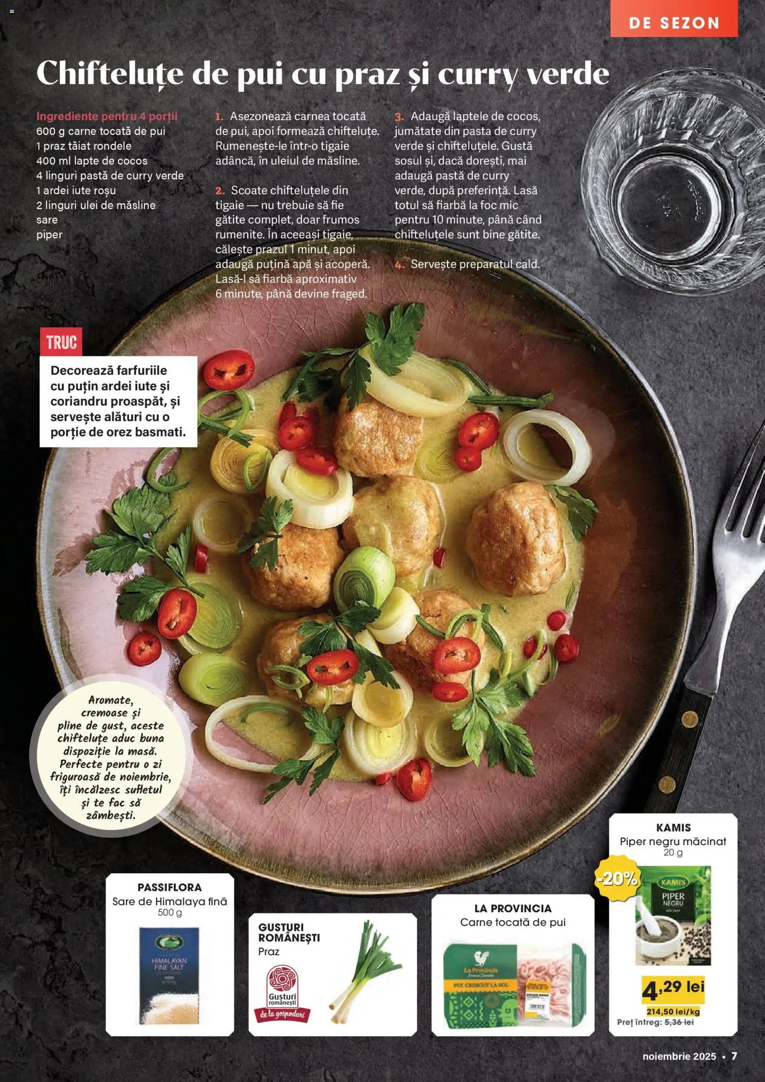 Catalog Mega Image 30 Octombrie - 24 Noiembrie 2025 | Pagina 7 | Produse: Liqueur, Tigaie, Linguri, Lapte