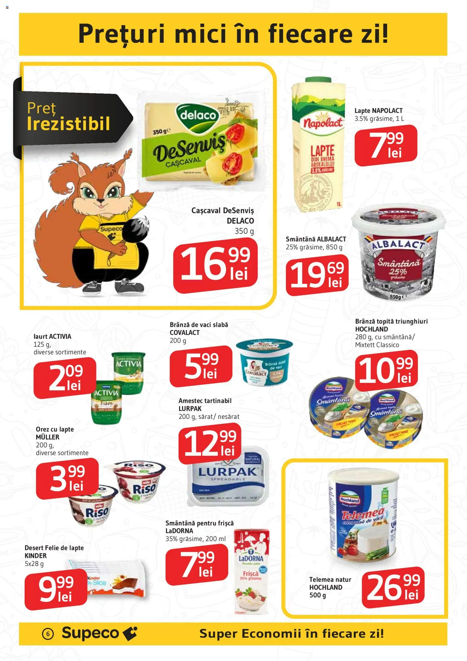 Catalog Supeco 30 Octombrie - 11 Noiembrie 2025 | Pagina 6 | Produse: Mici, Kalem ucu, Brânză, Orez