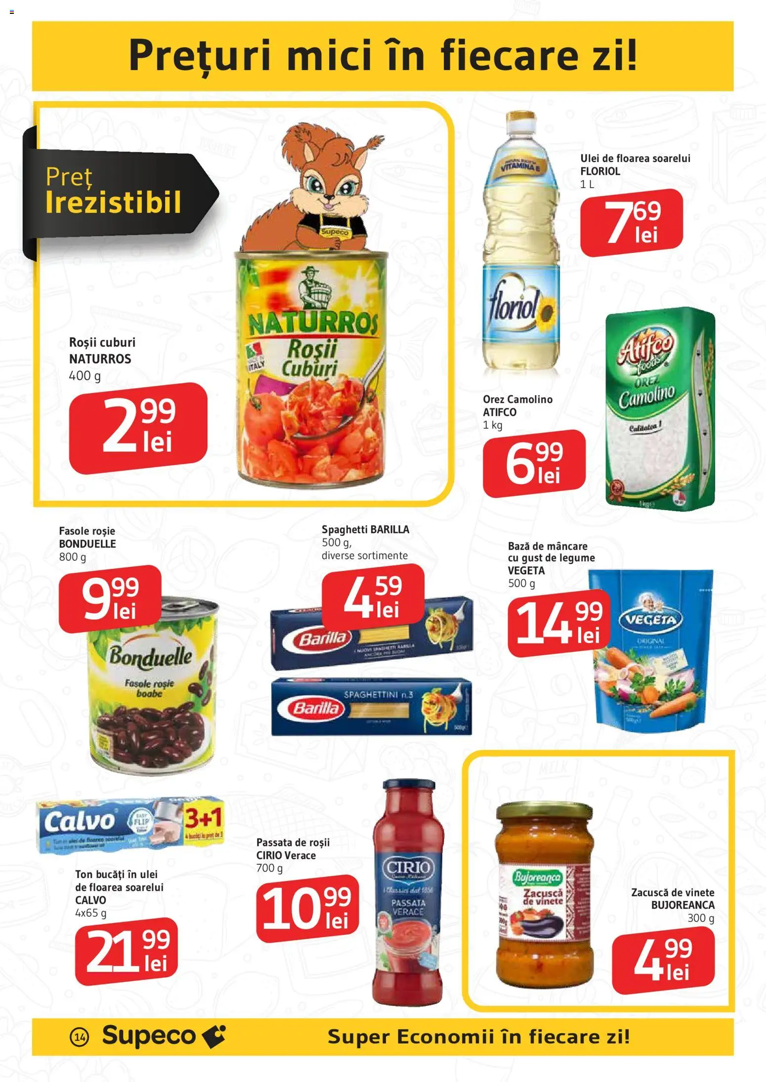 Catalog Supeco 29 Octombrie - 5 Noiembrie 2025 | Pagina 14 | Produse: Mici, Roșii, Legume, Bant