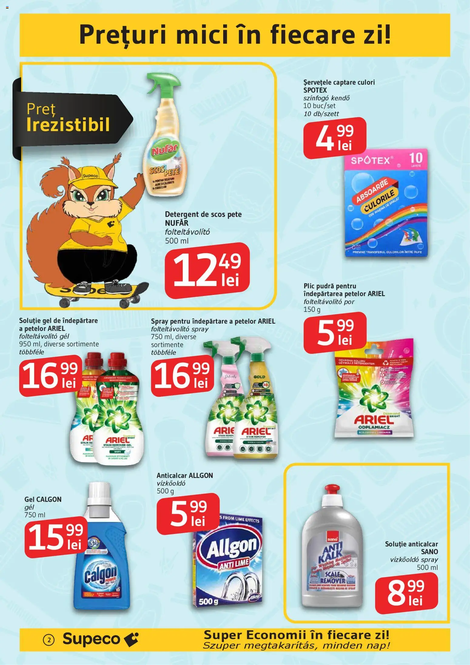 Catalog Supeco 30 Octombrie - 11 Noiembrie 2025 | Pagina 2 | Produse: Lime, Mici, Pudră, Detergent