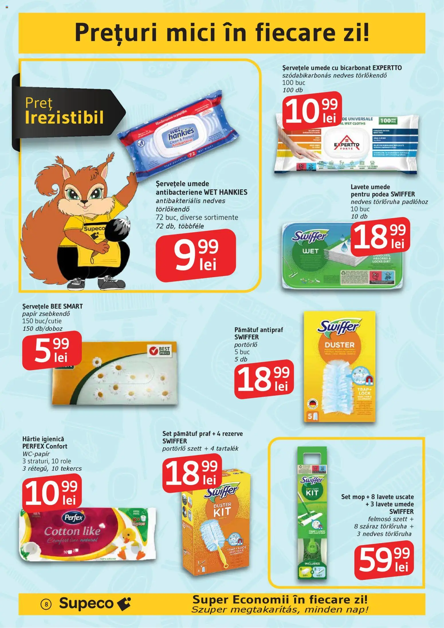 Catalog Supeco 30 Octombrie - 11 Noiembrie 2025 | Pagina 8 | Produse: Pomelo, Mop, Mici, Șervețele umede
