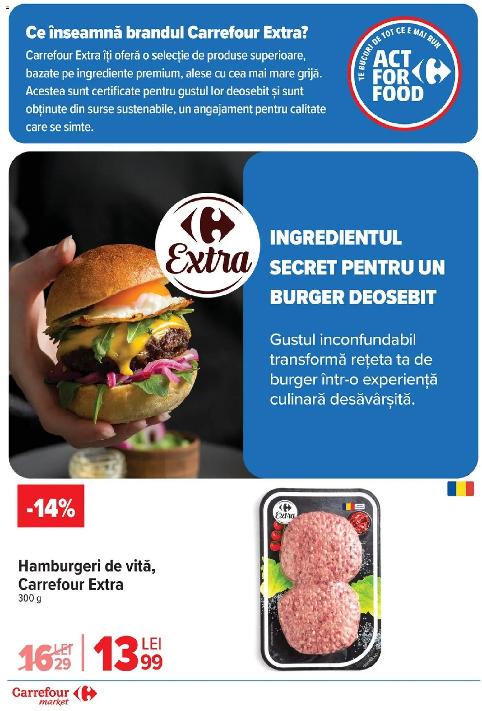 Catalog Carrefour 29 Octombrie - 3 Noiembrie 2025 | Pagina 12 | Produse: Burger