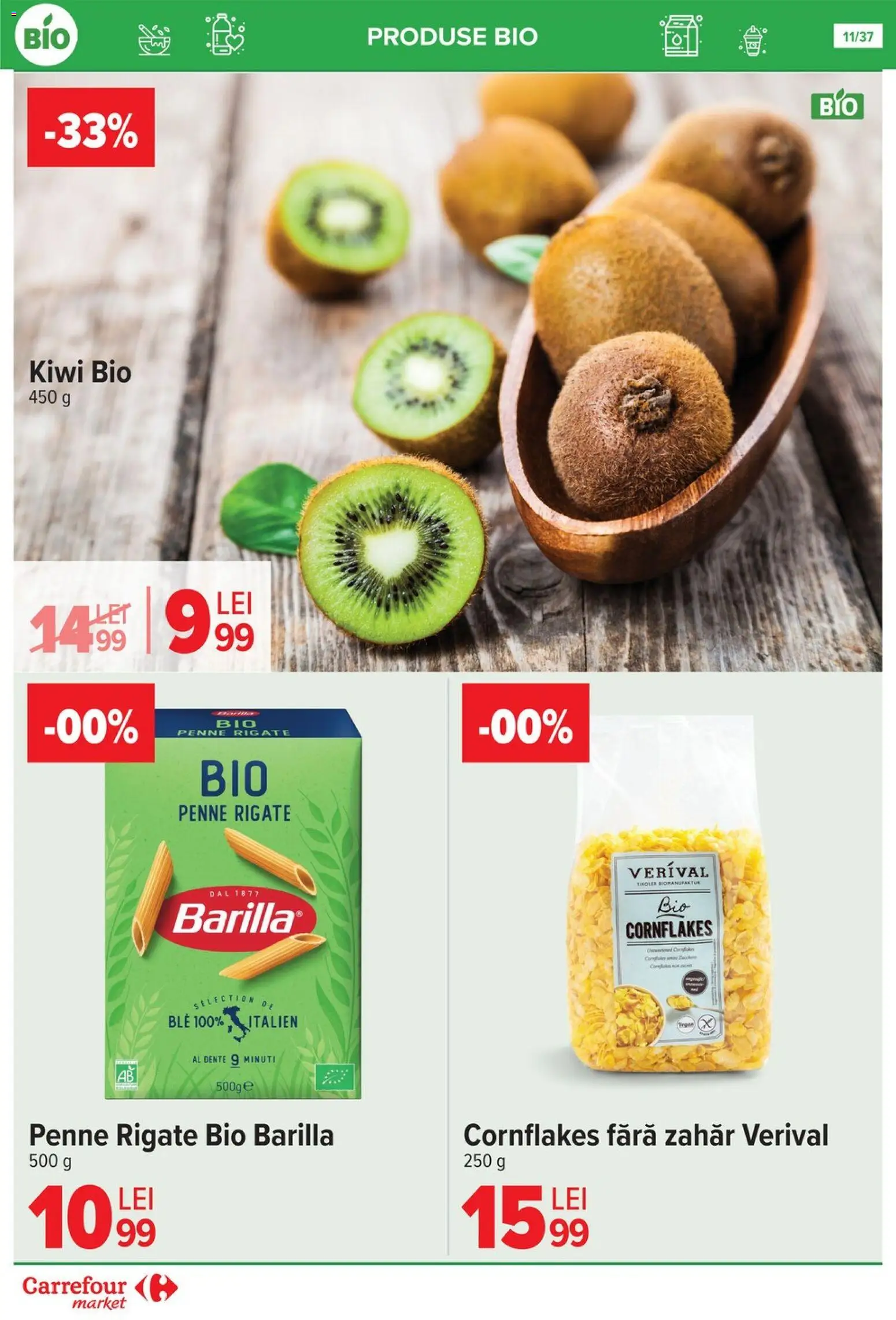 Catalog Carrefour 29 Octombrie - 3 Noiembrie 2025 | Pagina 14 | Produse: Şerit ödül, Kiwi, Zahăr
