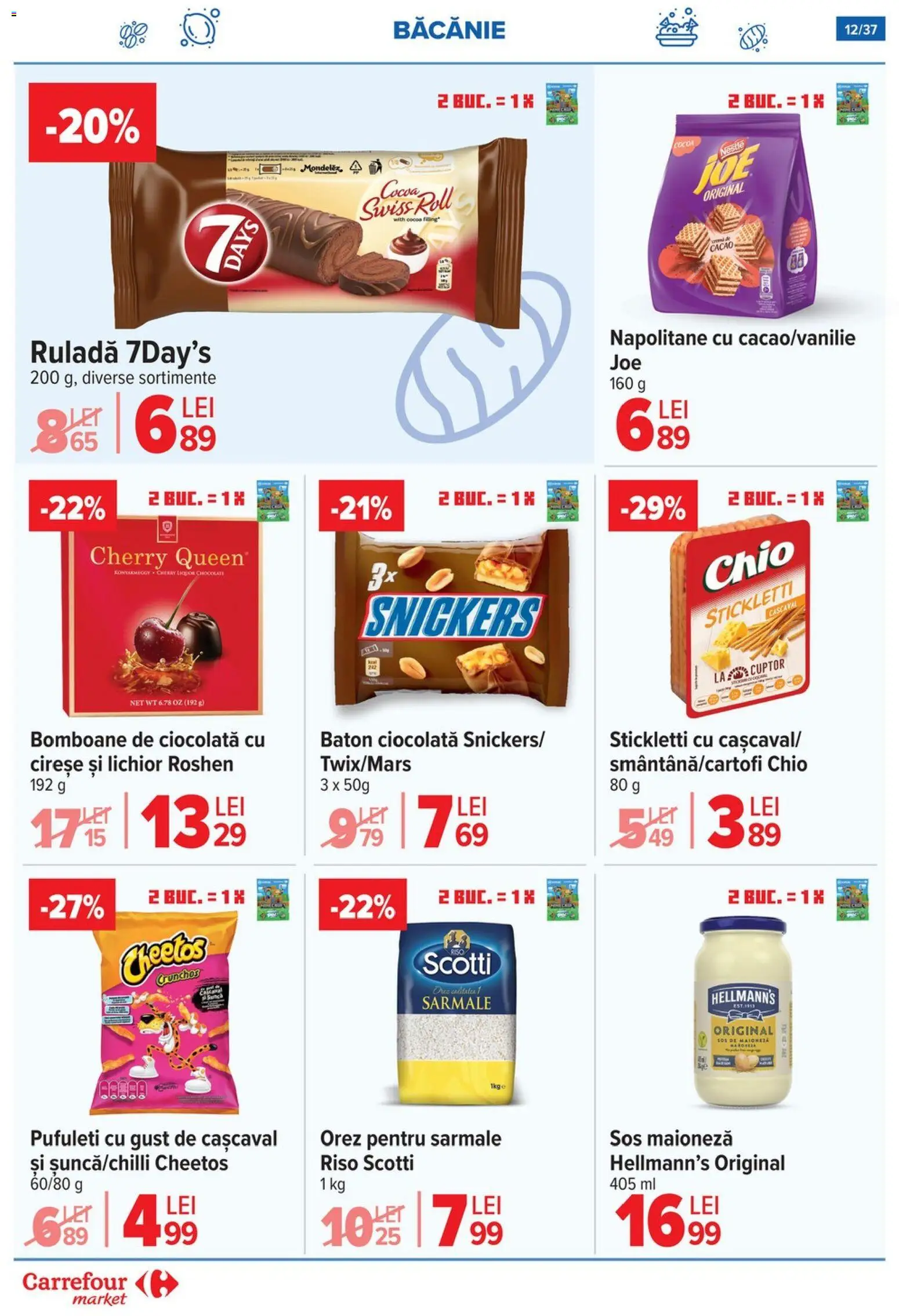 Catalog Carrefour 29 Octombrie - 3 Noiembrie 2025 | Pagina 15 | Produse: Cașcaval, Ciocolată, Orez, Maioneză