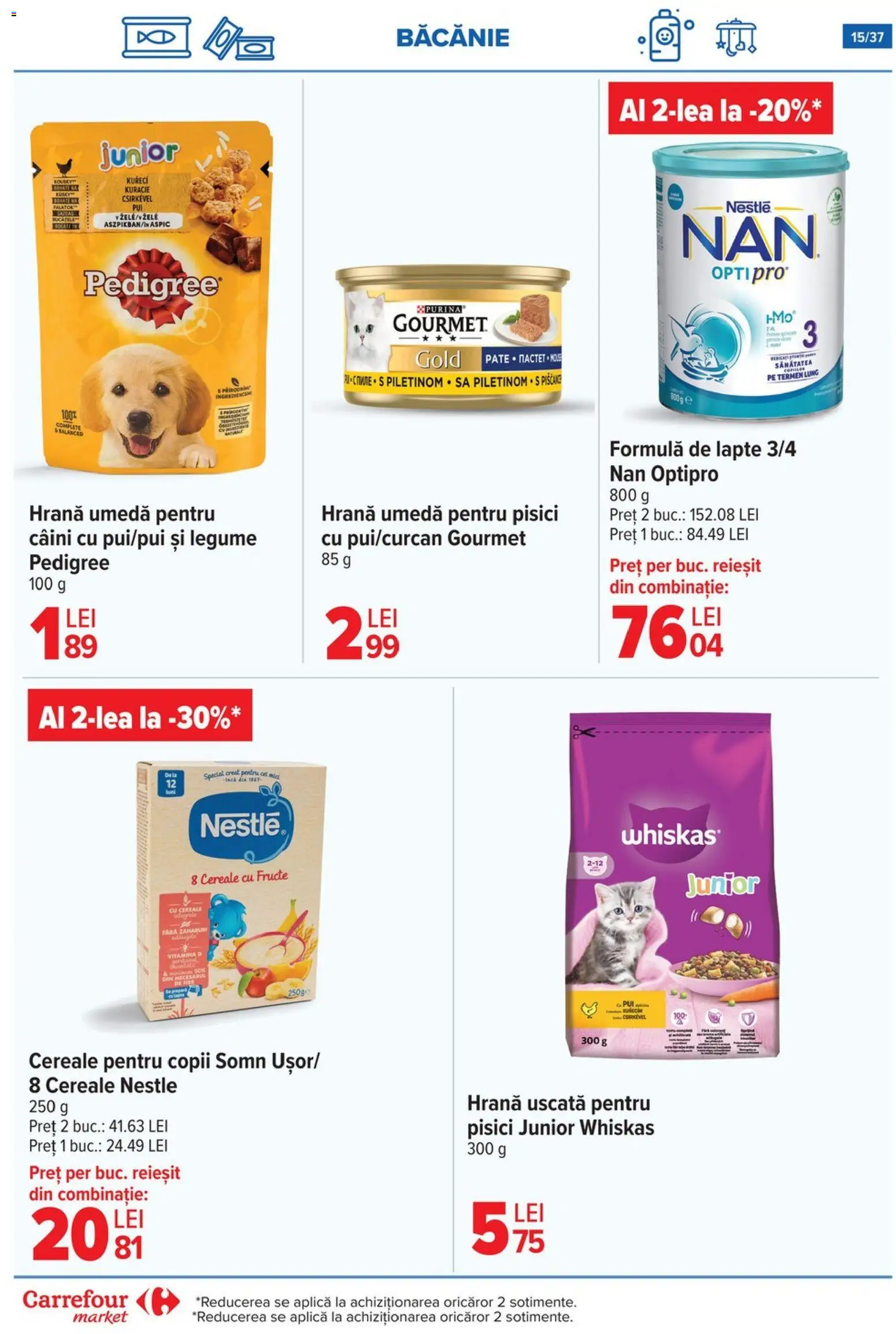 Catalog Carrefour 29 Octombrie - 3 Noiembrie 2025 | Pagina 18 | Produse: Pară, Lapte, Cereale, Legume